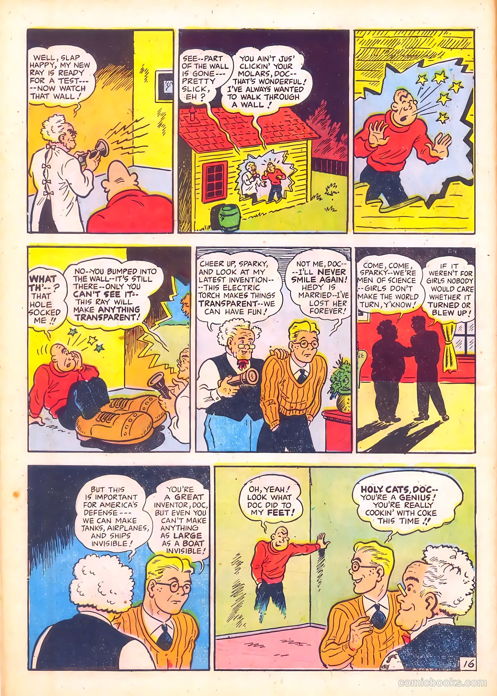 Sparky Watts #3 (1943) — page 18 of 68