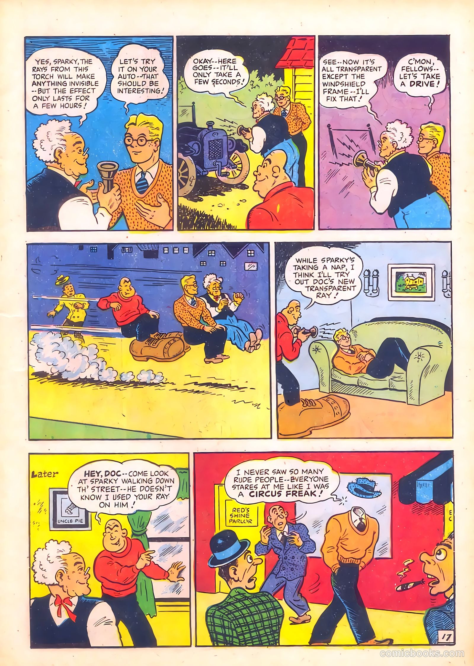 Sparky Watts #3 (1943) — page 19 of 68