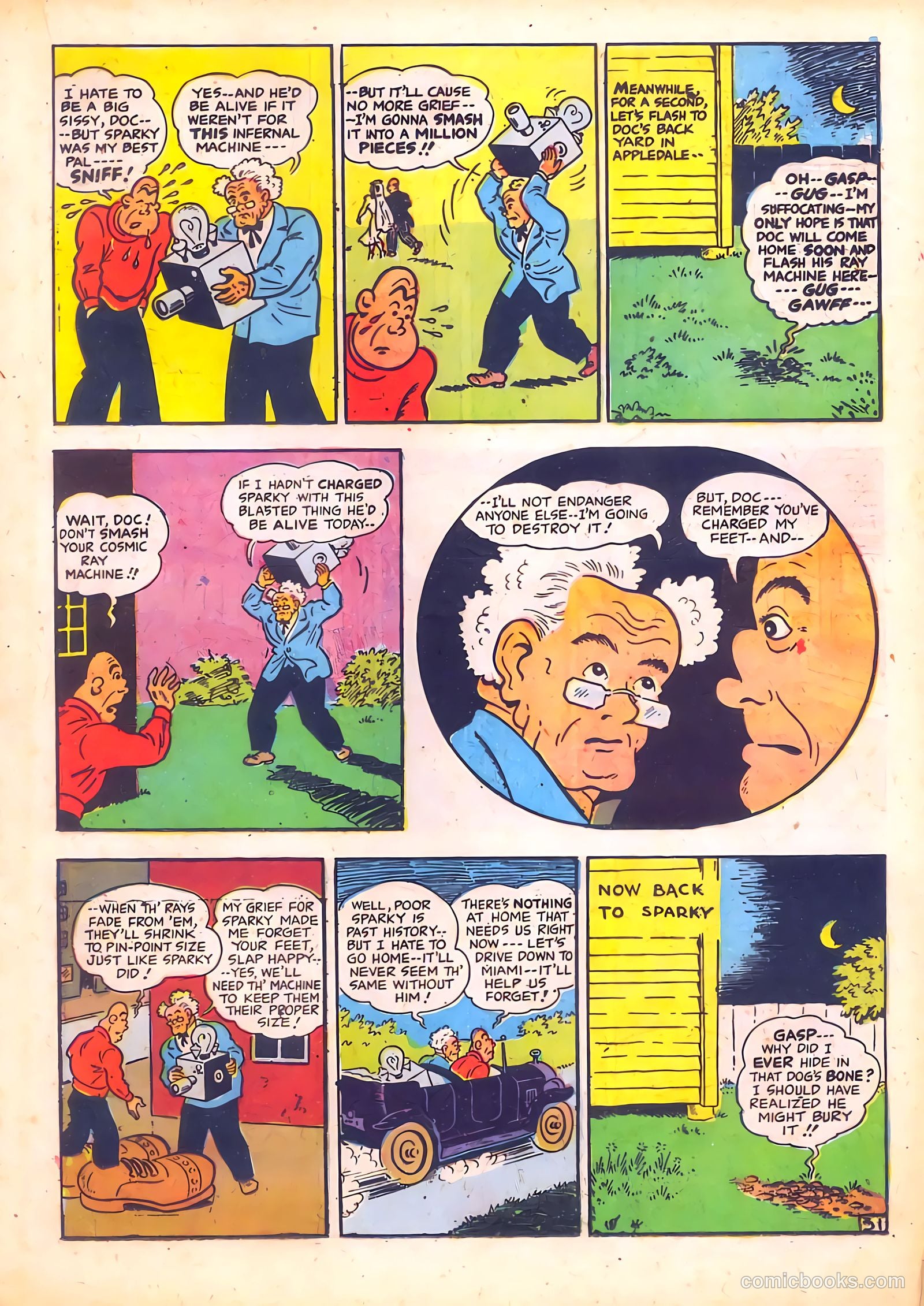 Sparky Watts #3 (1943) — page 33 of 68