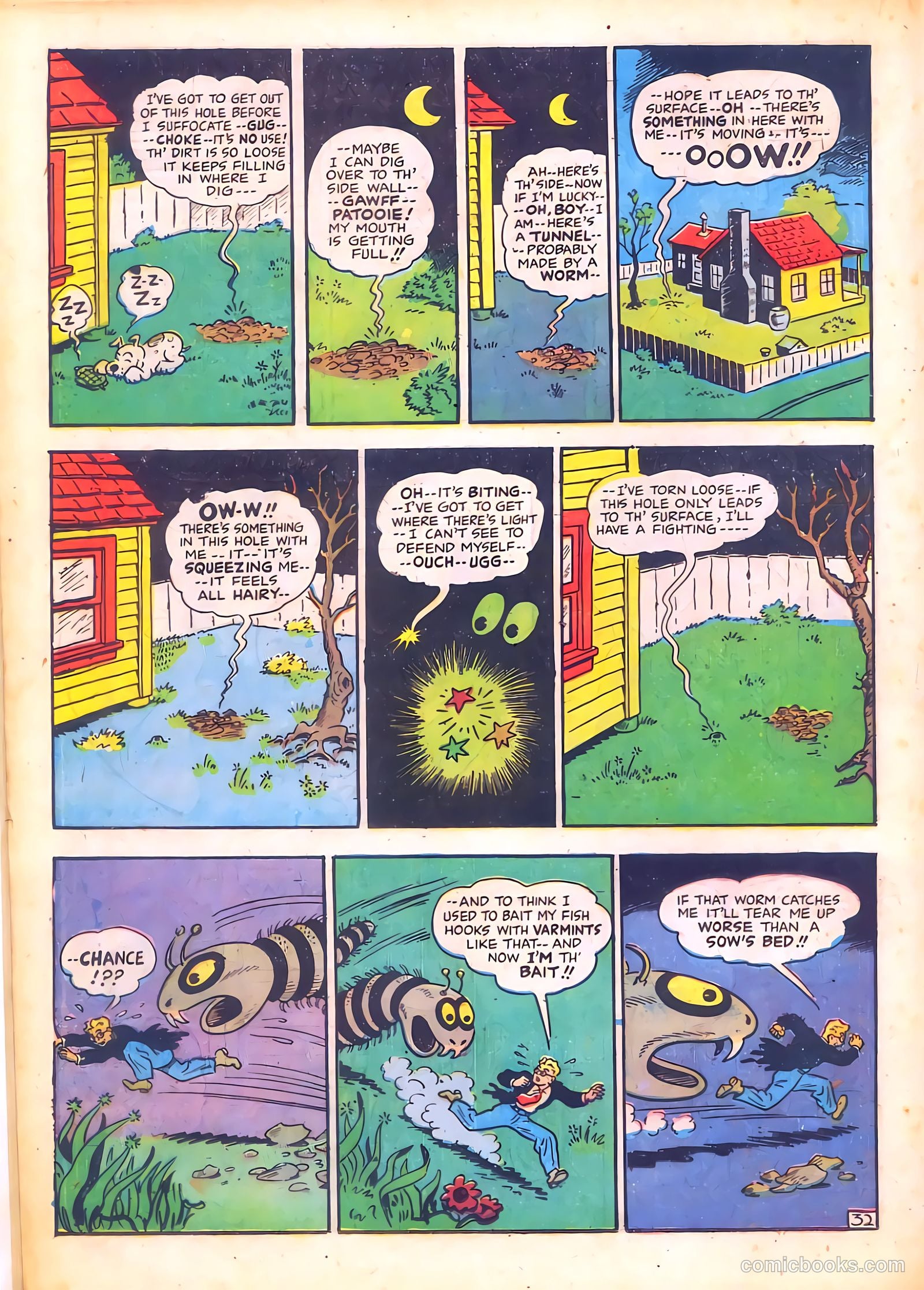 Sparky Watts #3 (1943) — page 34 of 68