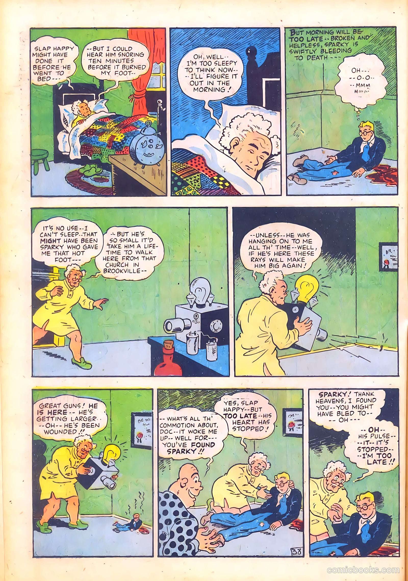 Sparky Watts #3 (1943) — page 40 of 68