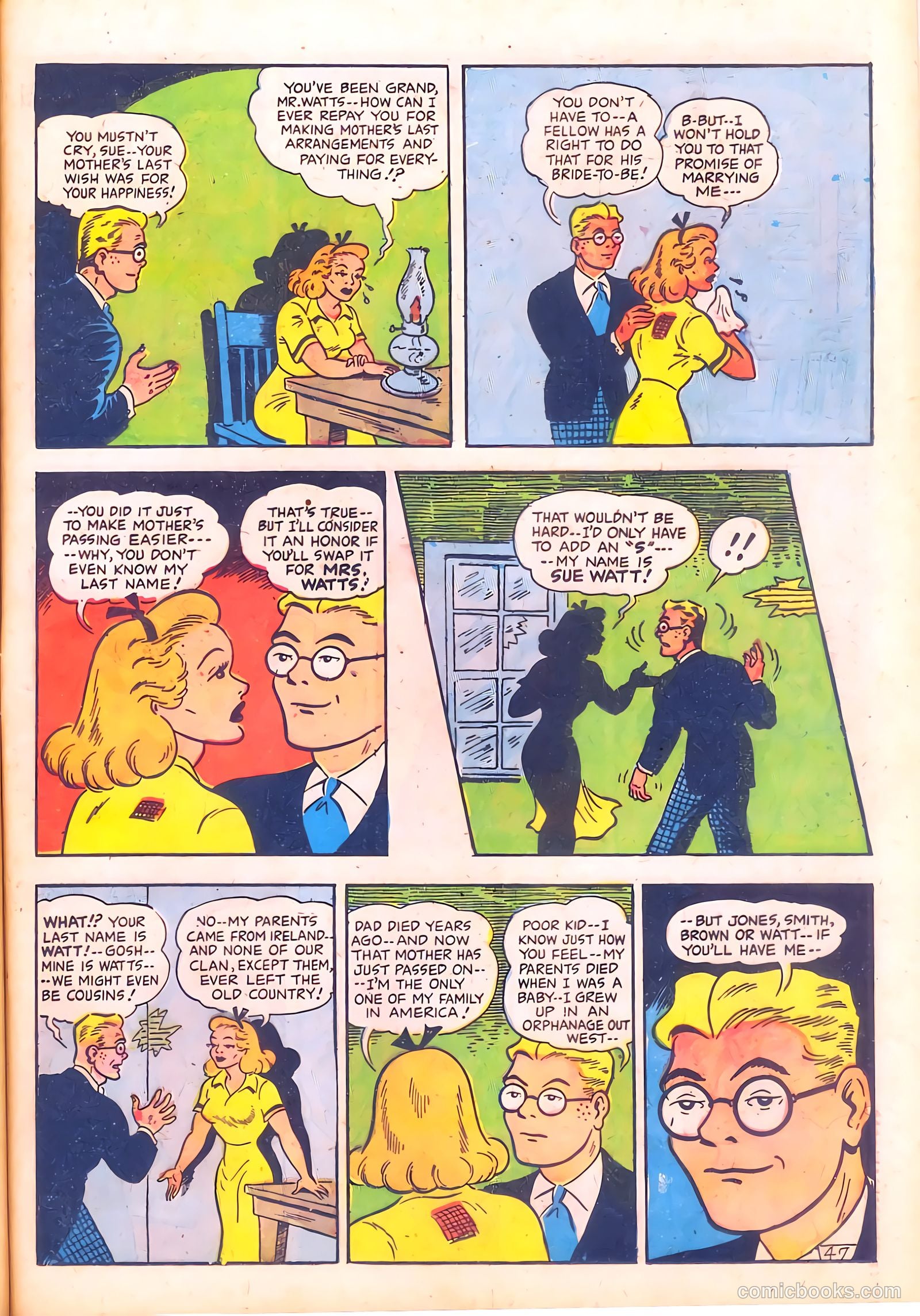 Sparky Watts #3 (1943) — page 49 of 68