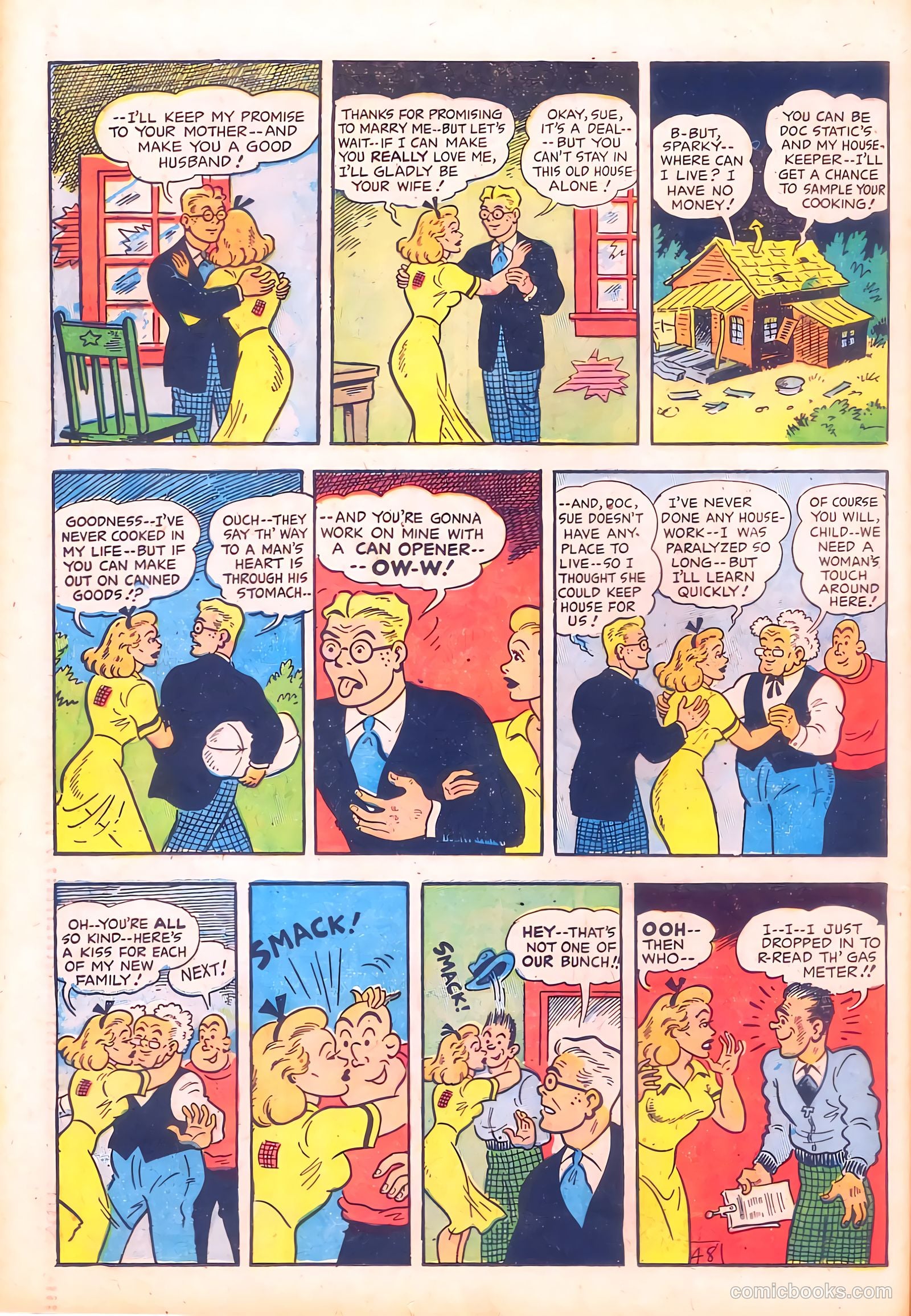 Sparky Watts #3 (1943) — page 50 of 68