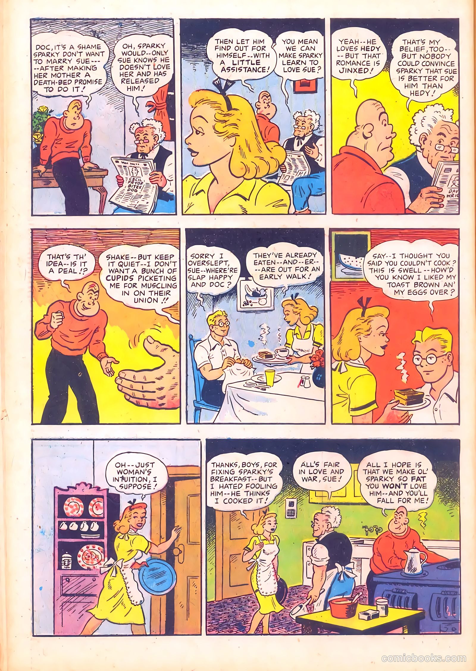 Sparky Watts #3 (1943) — page 52 of 68