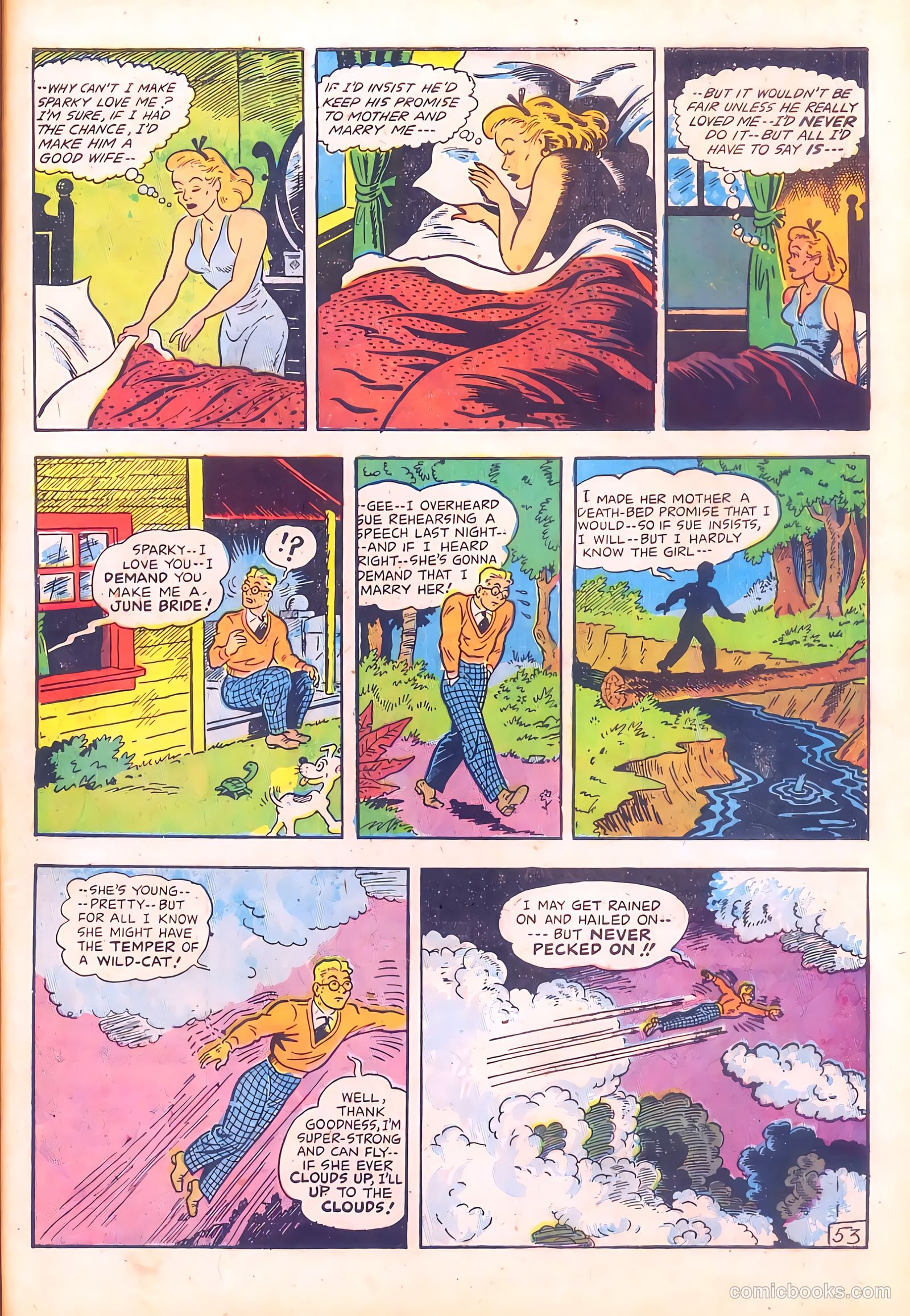 Sparky Watts #3 (1943) — page 55 of 68