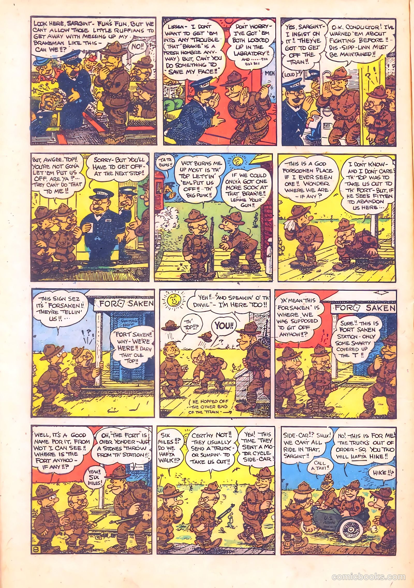 Sparky Watts #3 (1943) — page 64 of 68