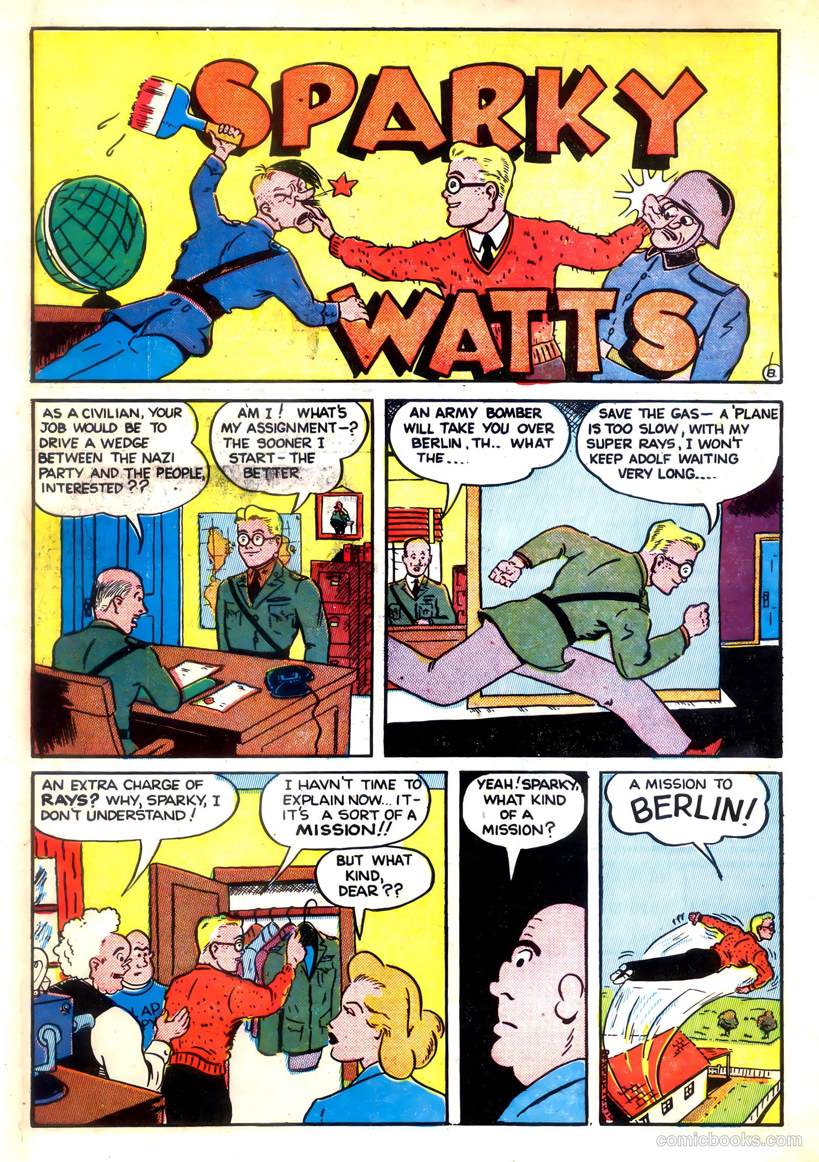 Sparky Watts #4 (1944) — page 8 of 52