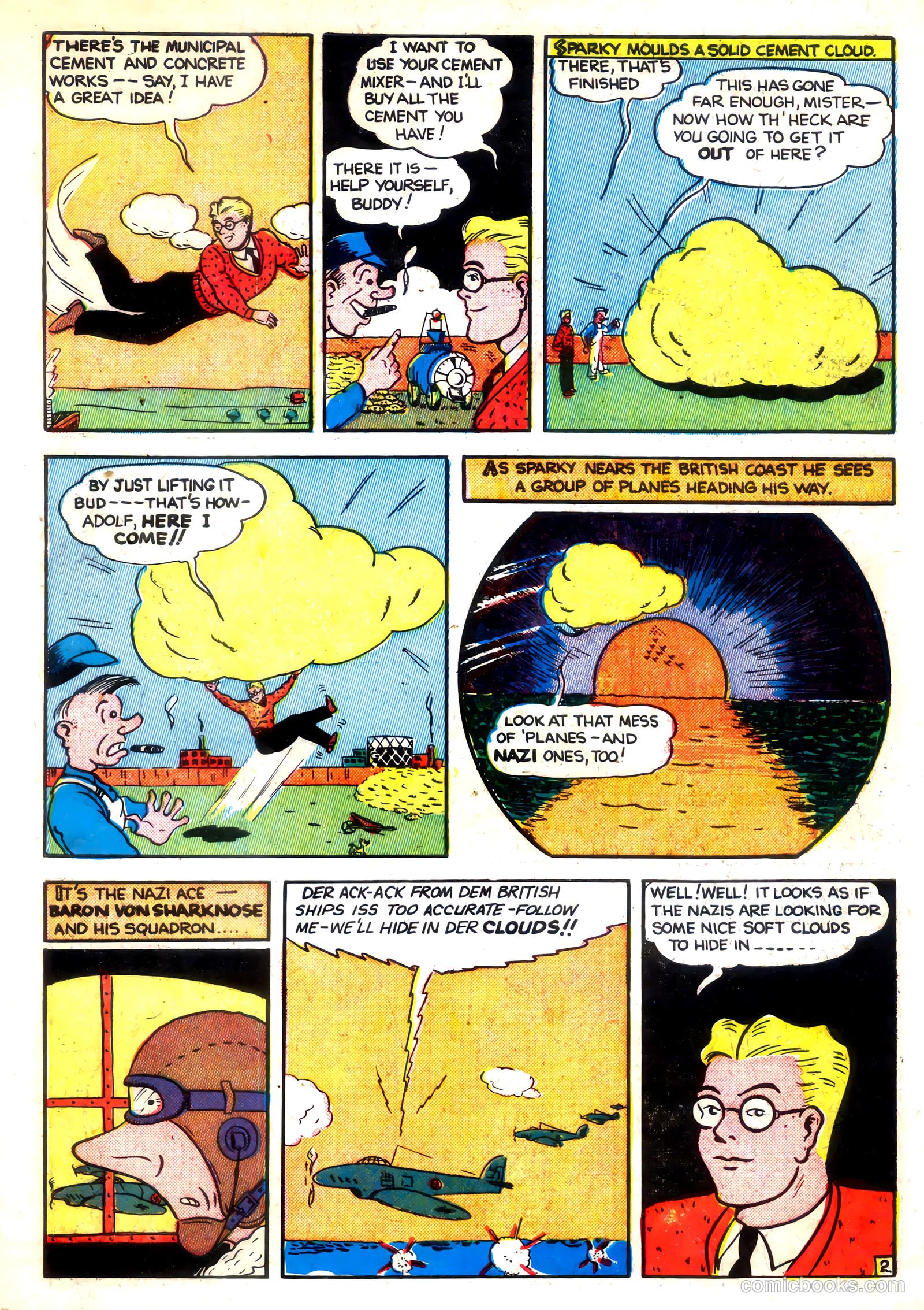 Sparky Watts #4 (1944) — page 9 of 52