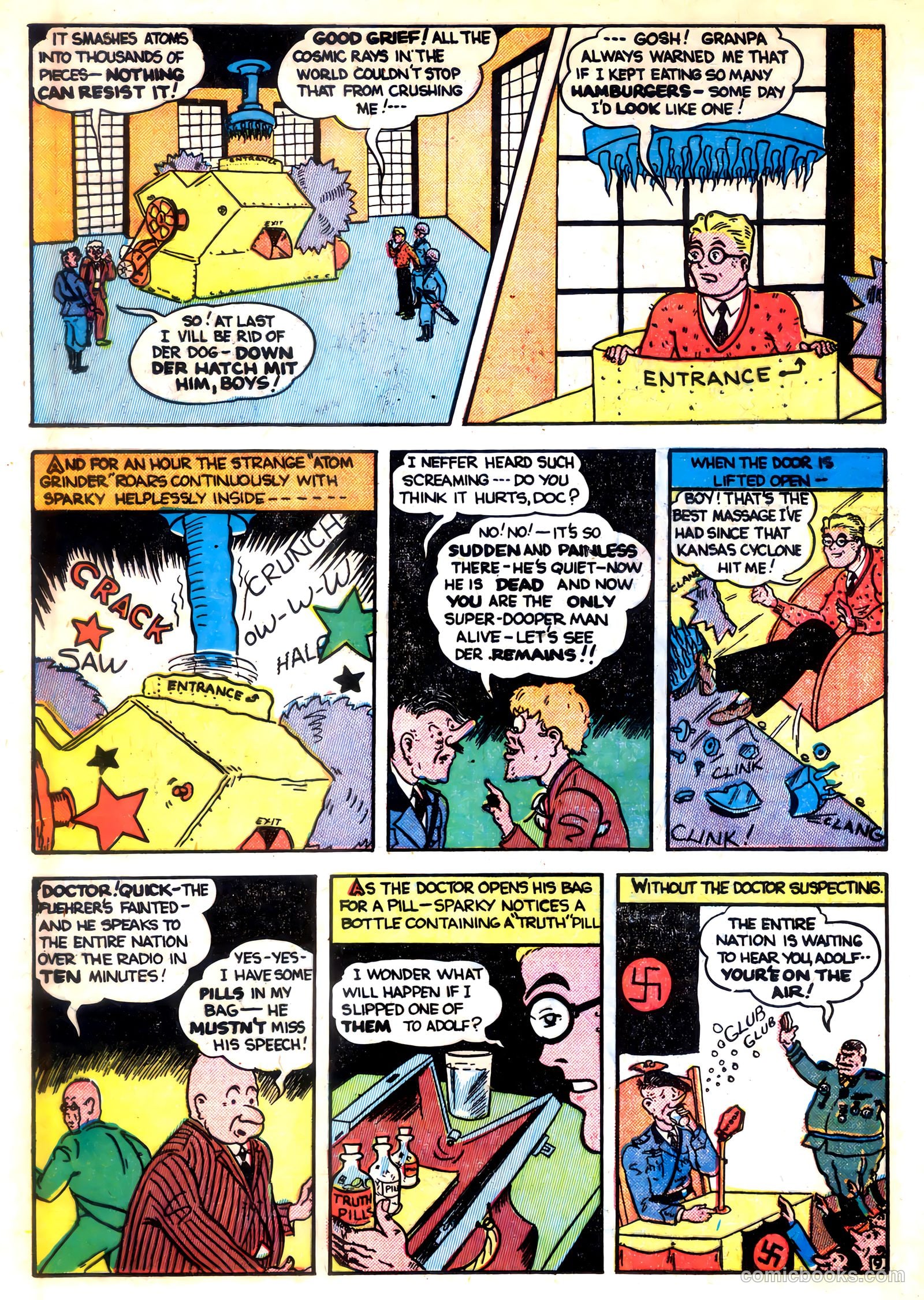 Sparky Watts #4 (1944) — page 16 of 52