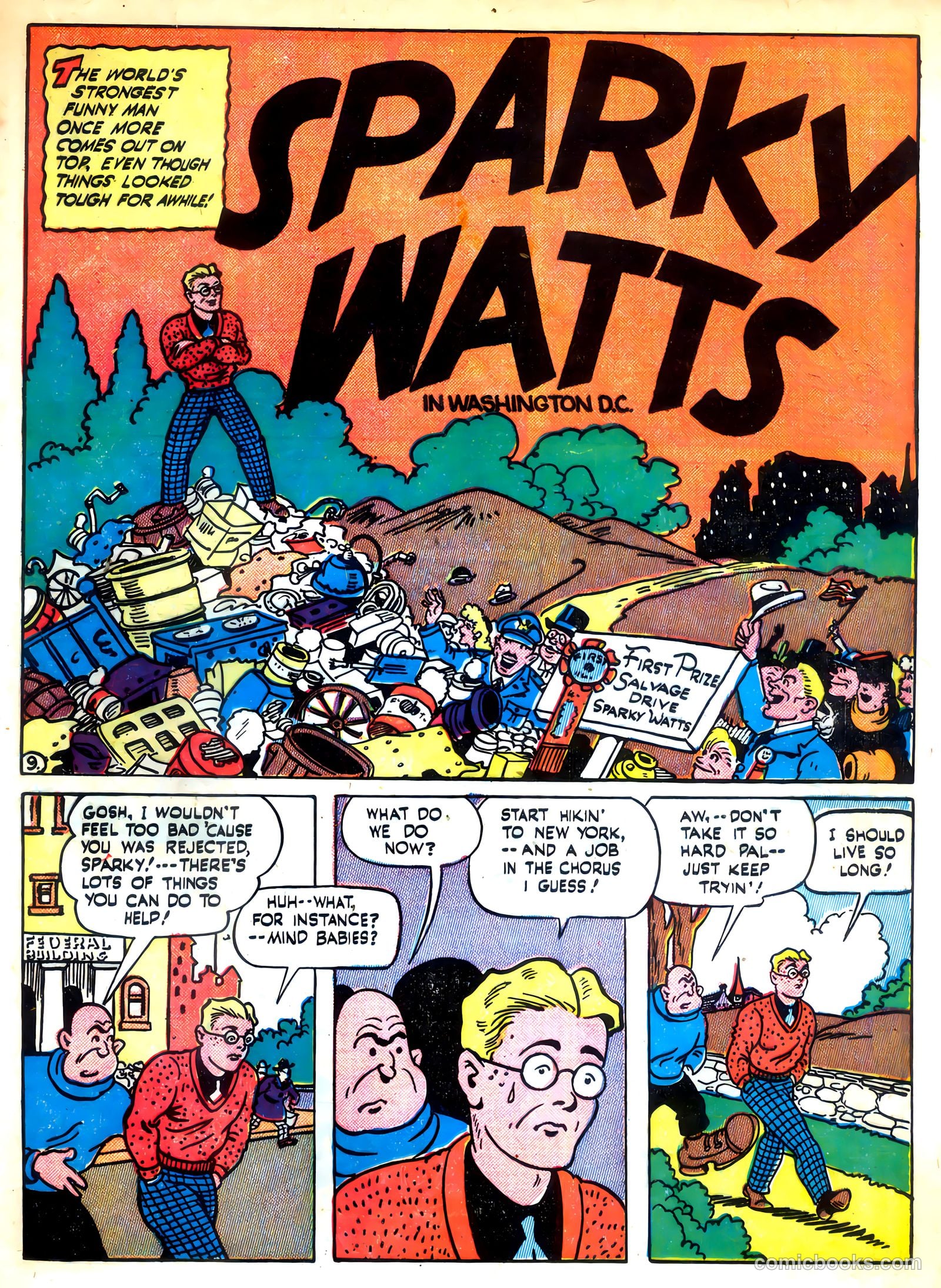 Sparky Watts #4 (1944) — page 31 of 52