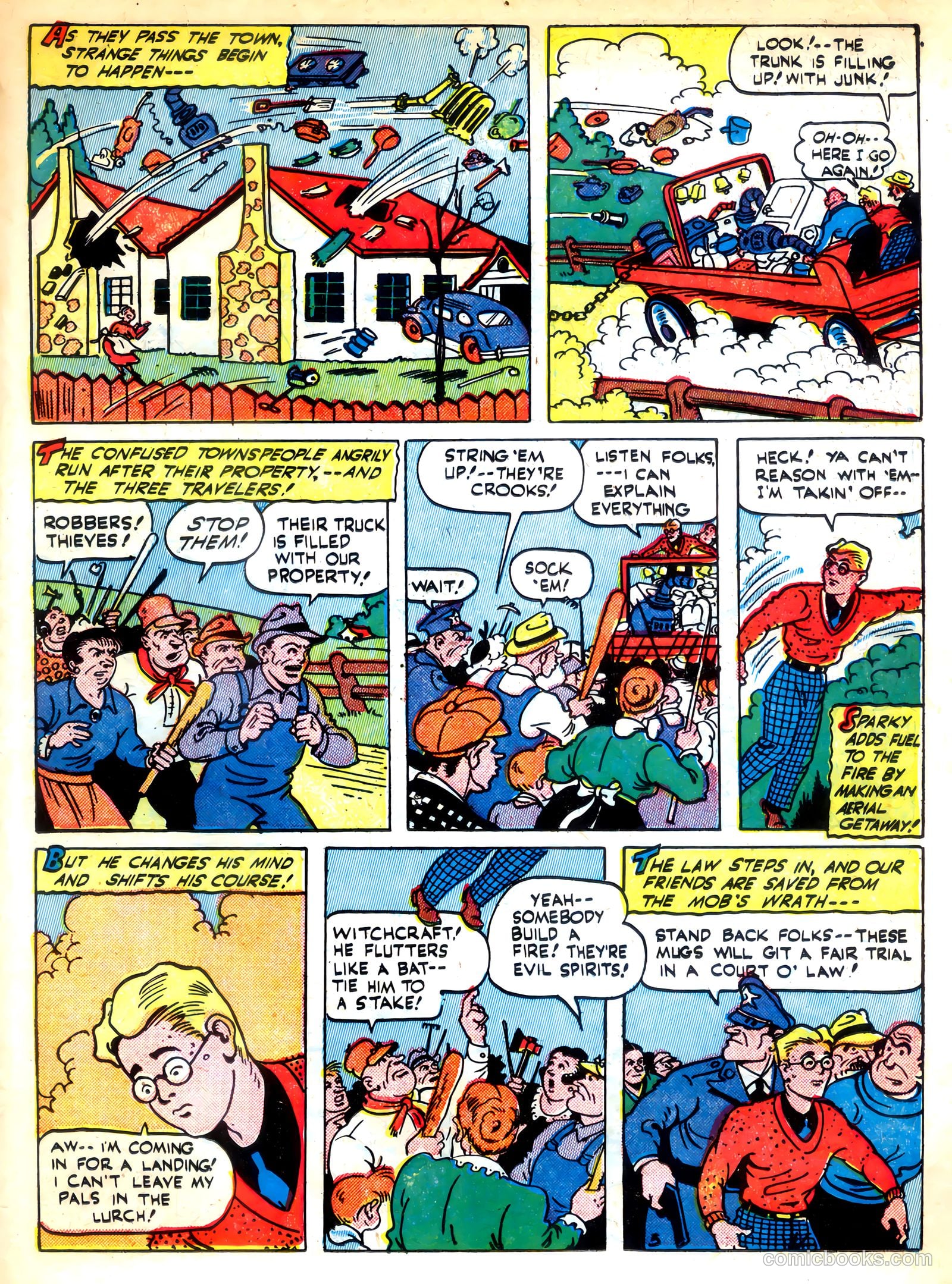 Sparky Watts #4 (1944) — page 33 of 52