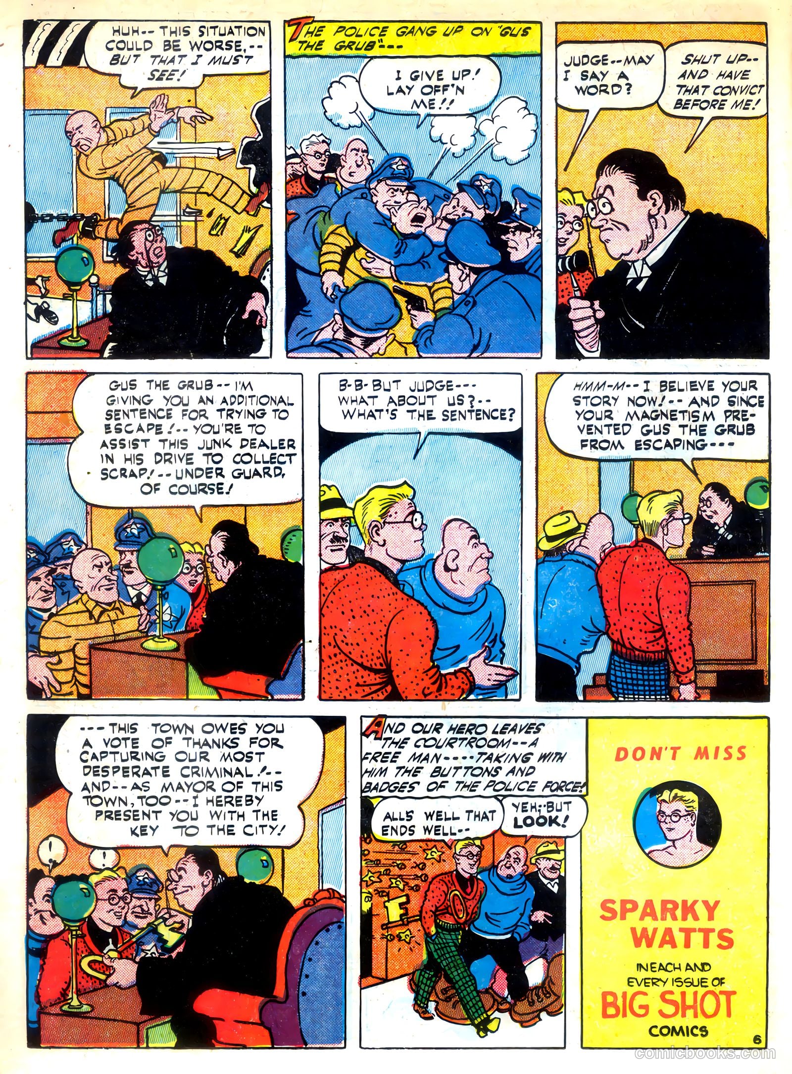 Sparky Watts #4 (1944) — page 36 of 52