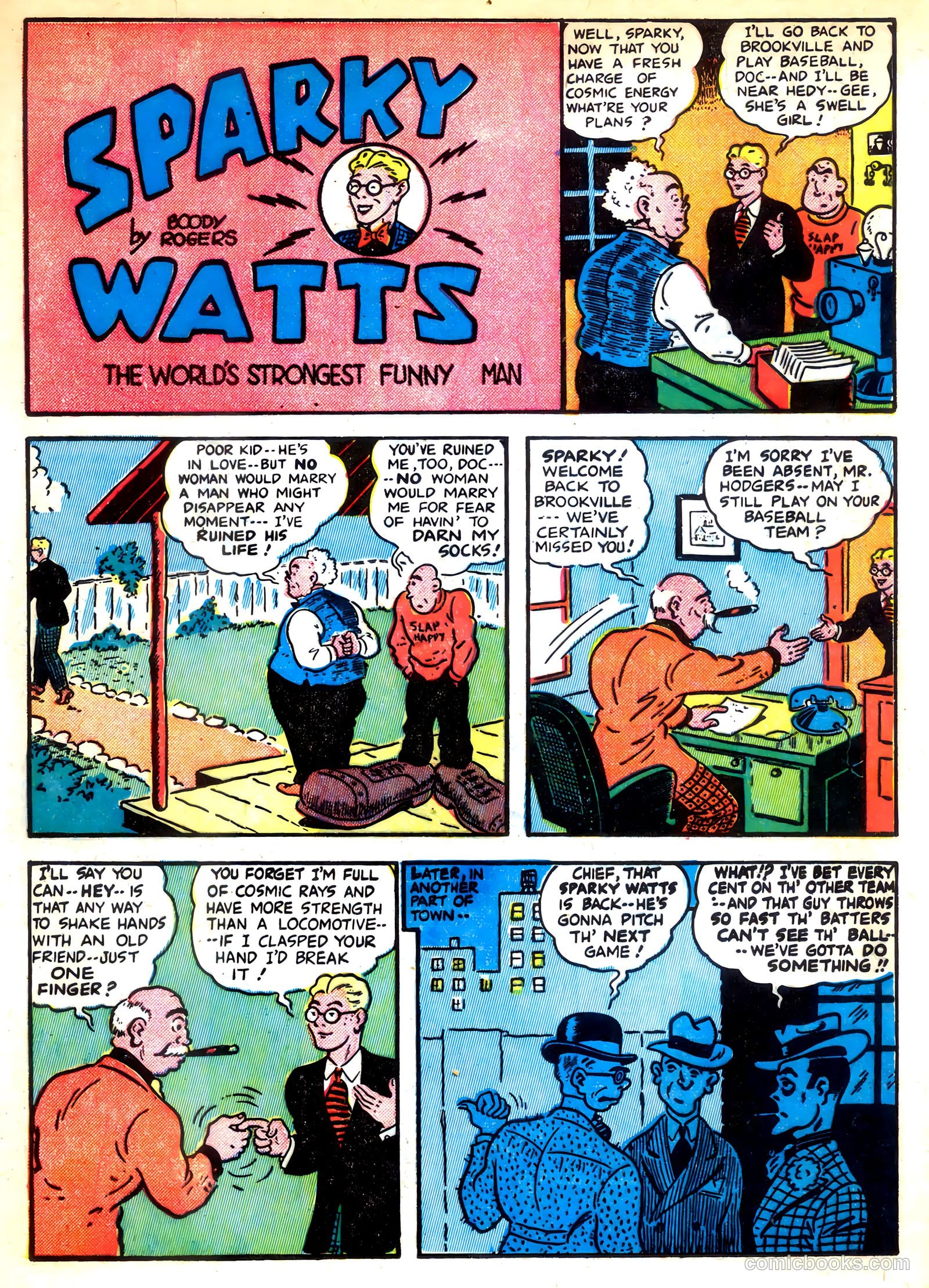 Sparky Watts #4 (1944) — page 37 of 52