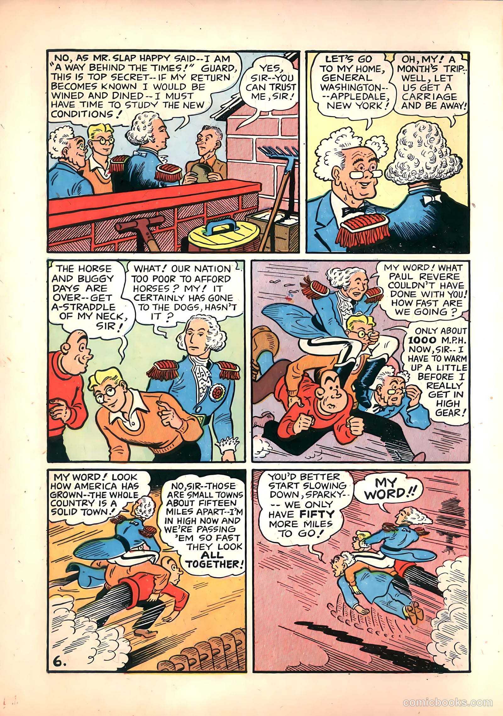 Sparky Watts #5 (1947) — page 8 of 52