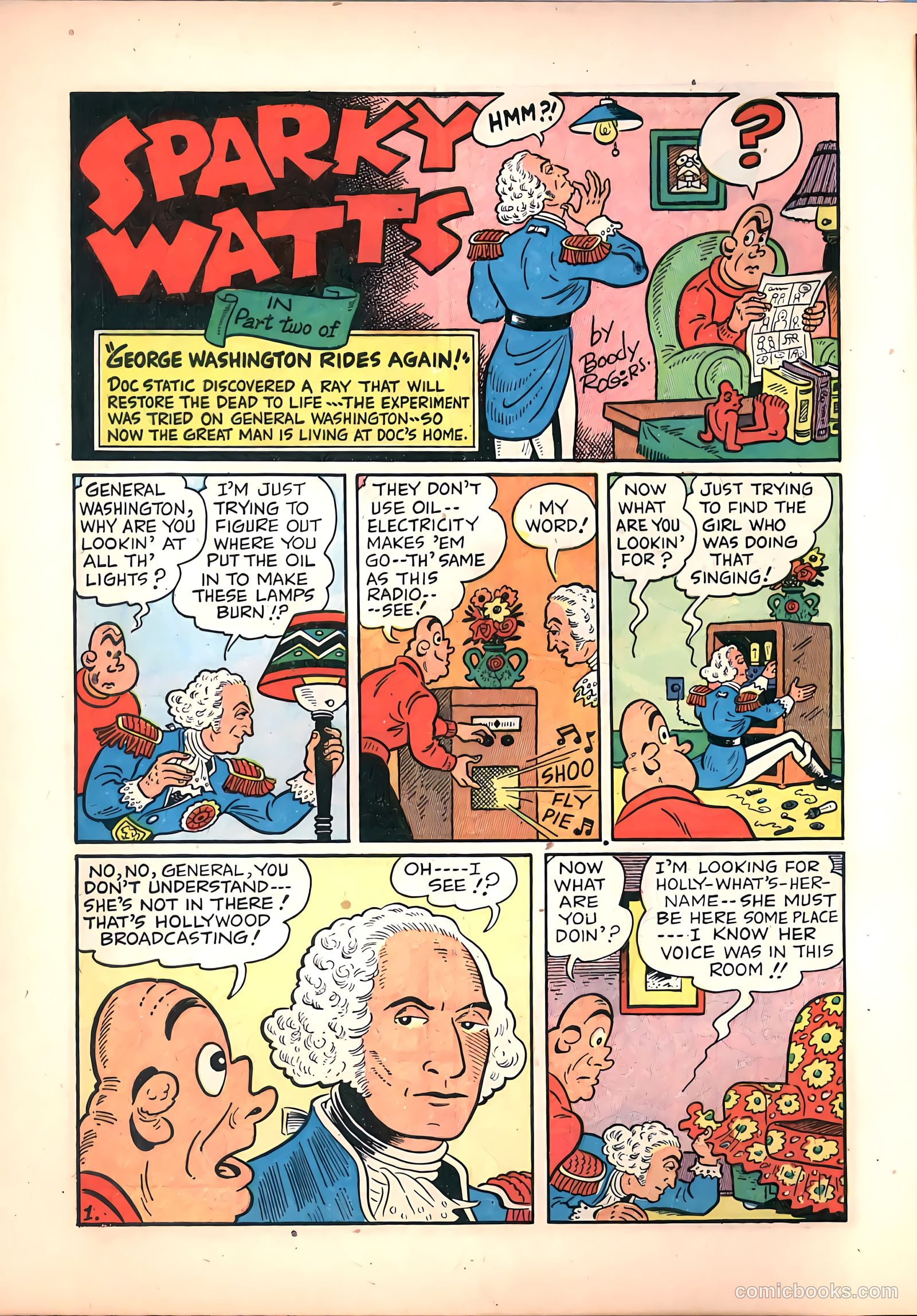 Sparky Watts #5 (1947) — page 10 of 52