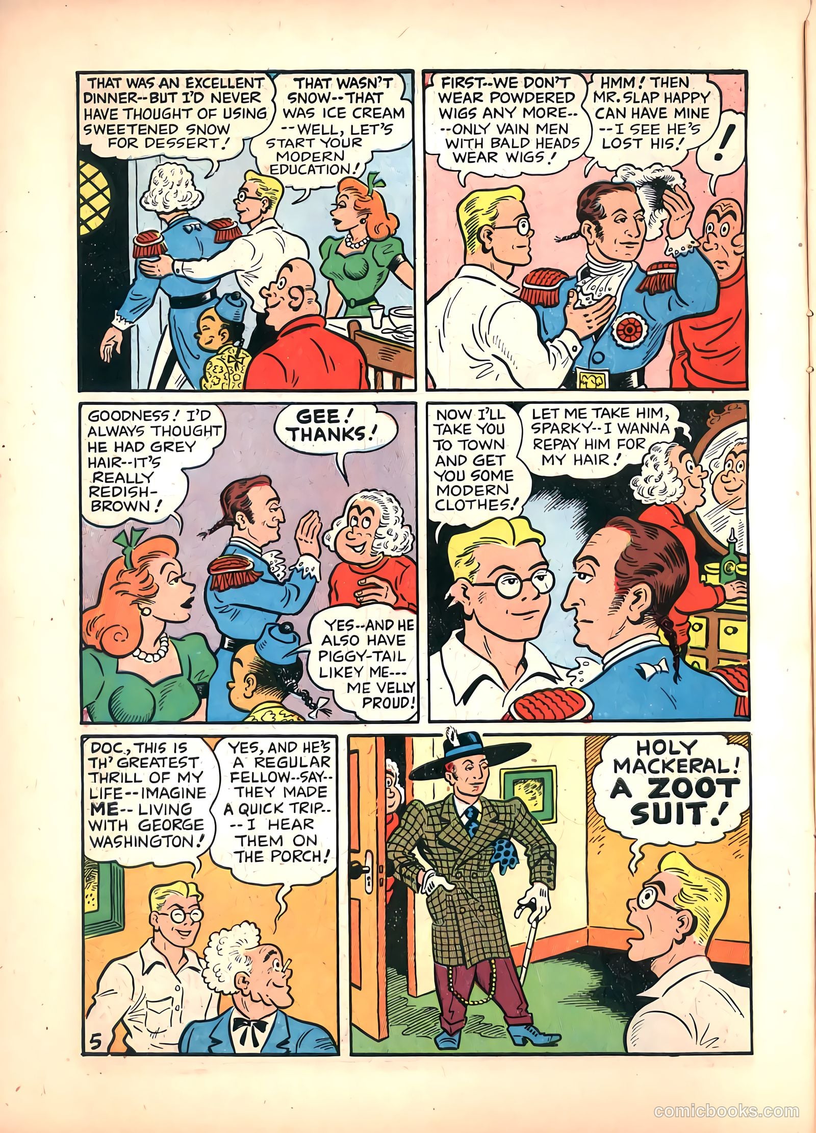 Sparky Watts #5 (1947) — page 14 of 52