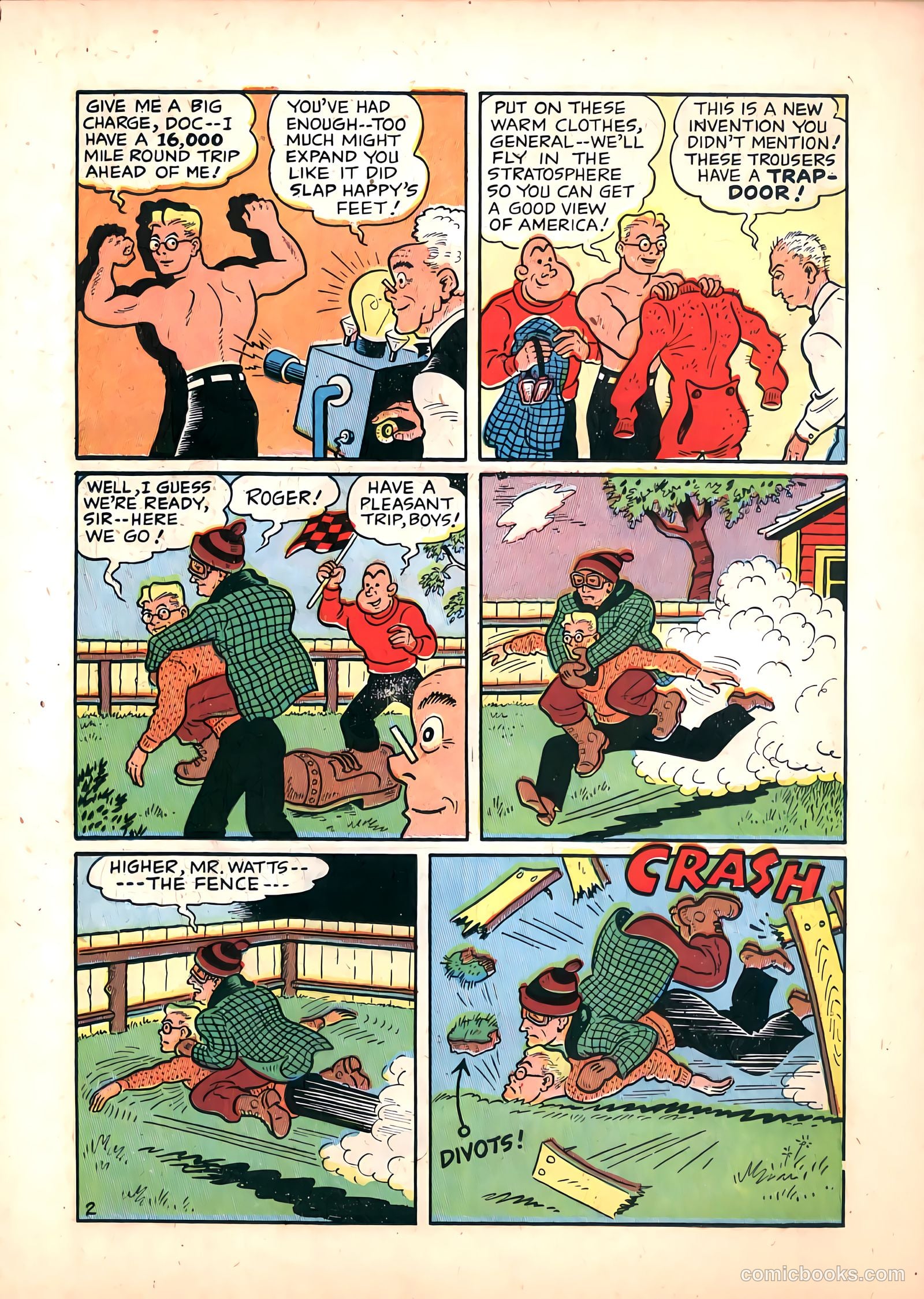 Sparky Watts #5 (1947) — page 17 of 52
