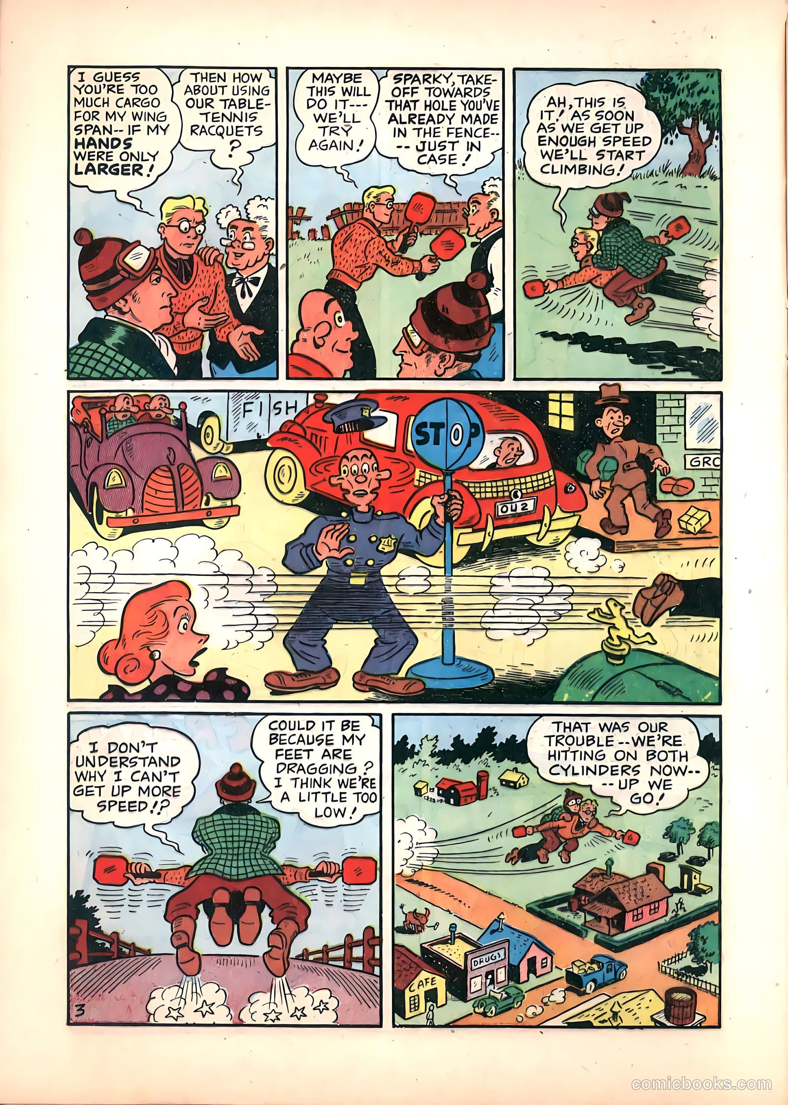 Sparky Watts #5 (1947) — page 18 of 52