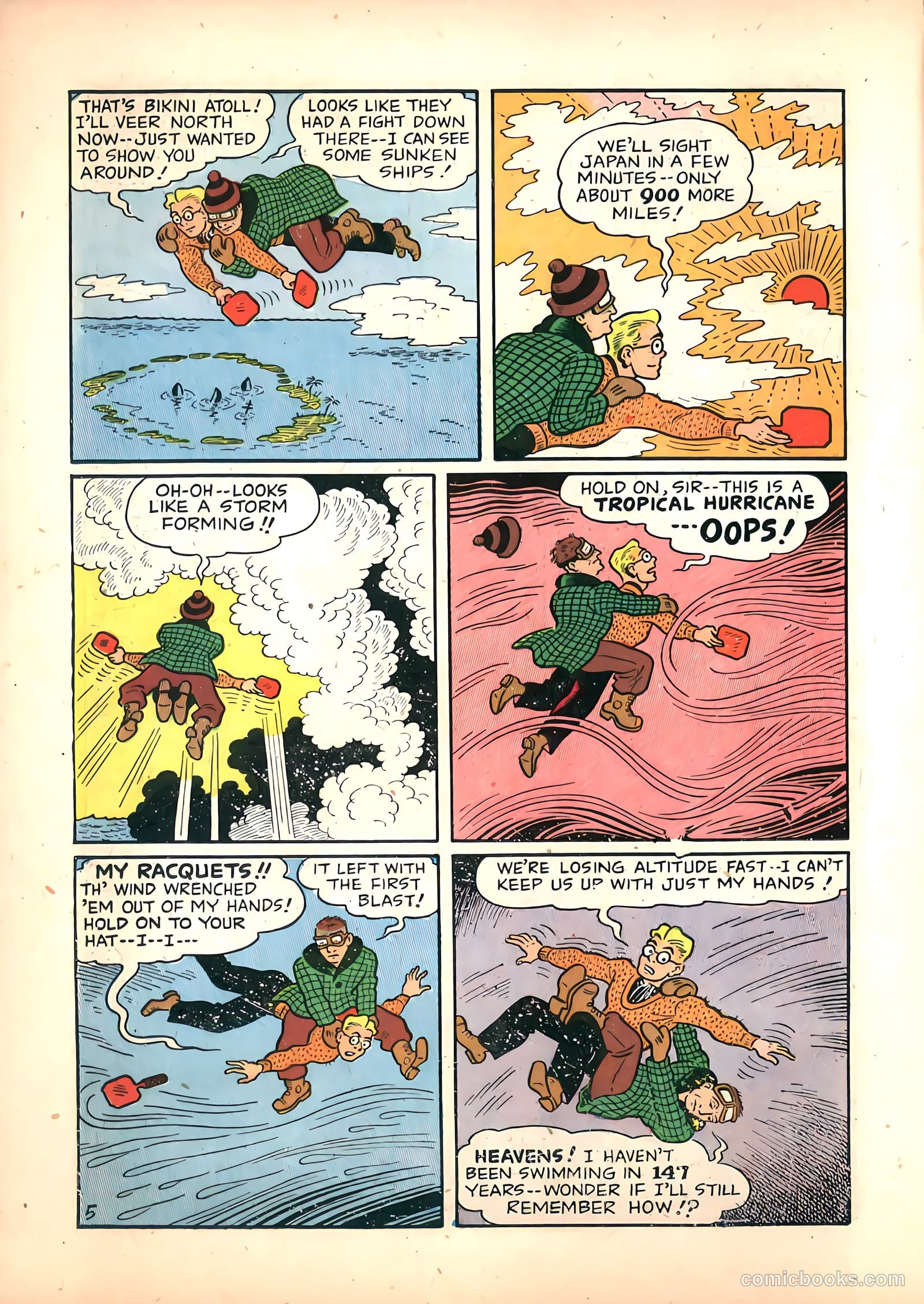 Sparky Watts #5 (1947) — page 20 of 52
