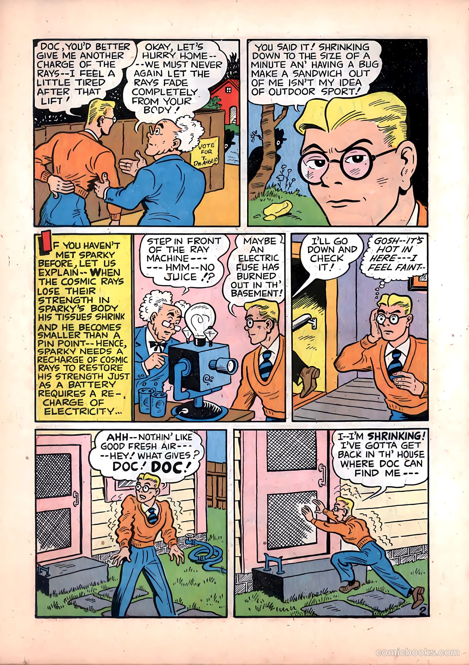 Sparky Watts #5 (1947) — page 26 of 52