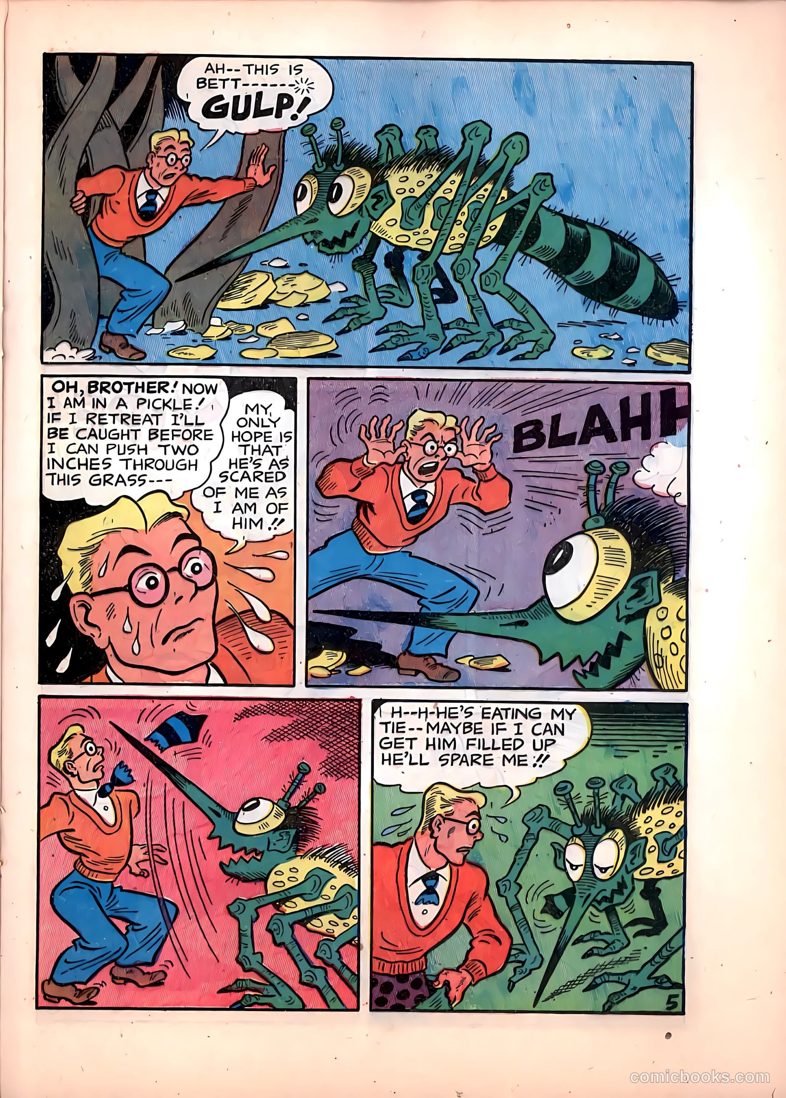 Sparky Watts #5 (1947) — page 29 of 52