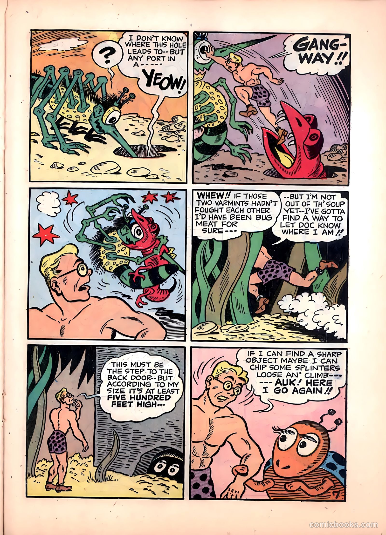 Sparky Watts #5 (1947) — page 31 of 52
