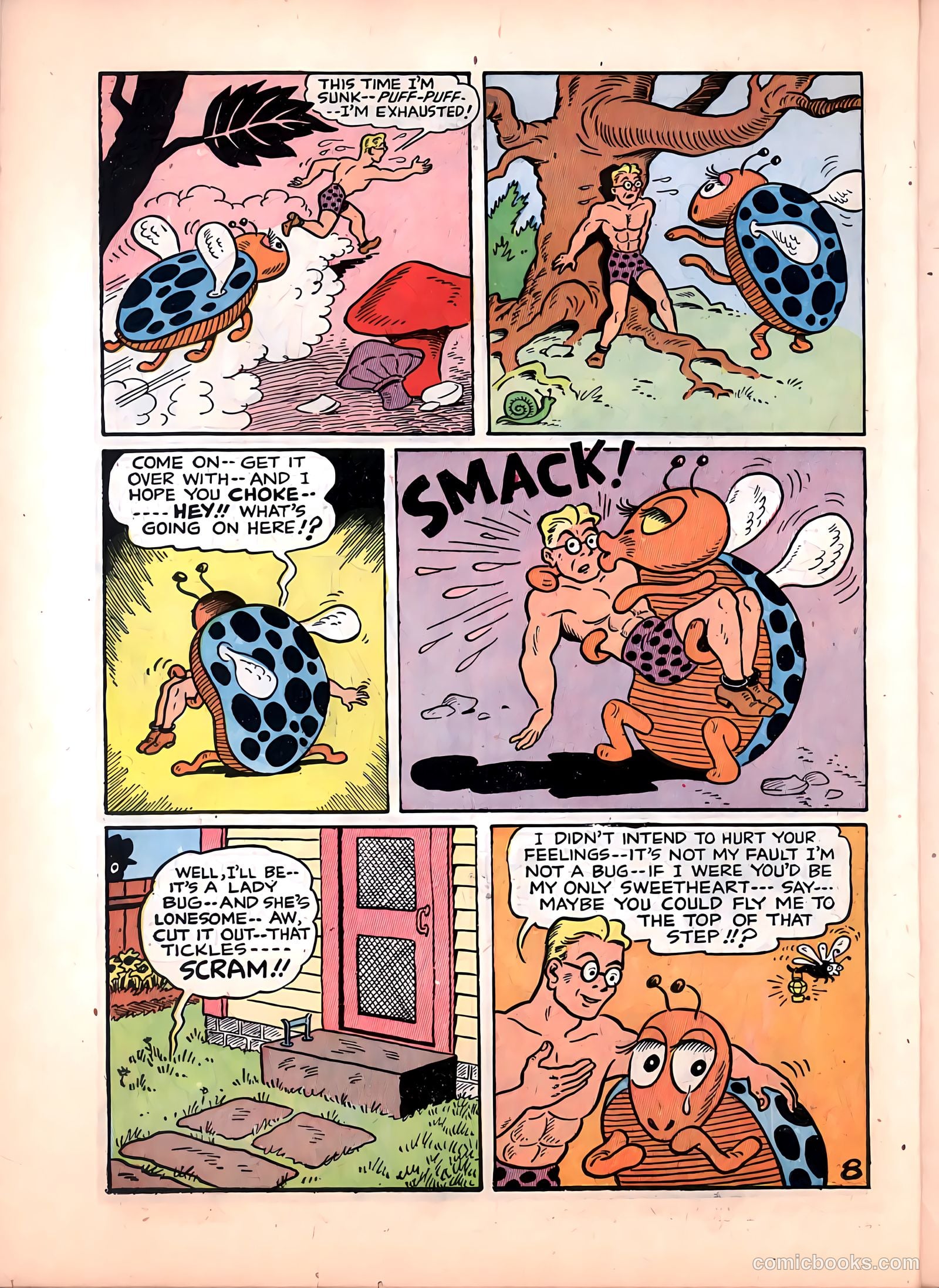 Sparky Watts #5 (1947) — page 32 of 52