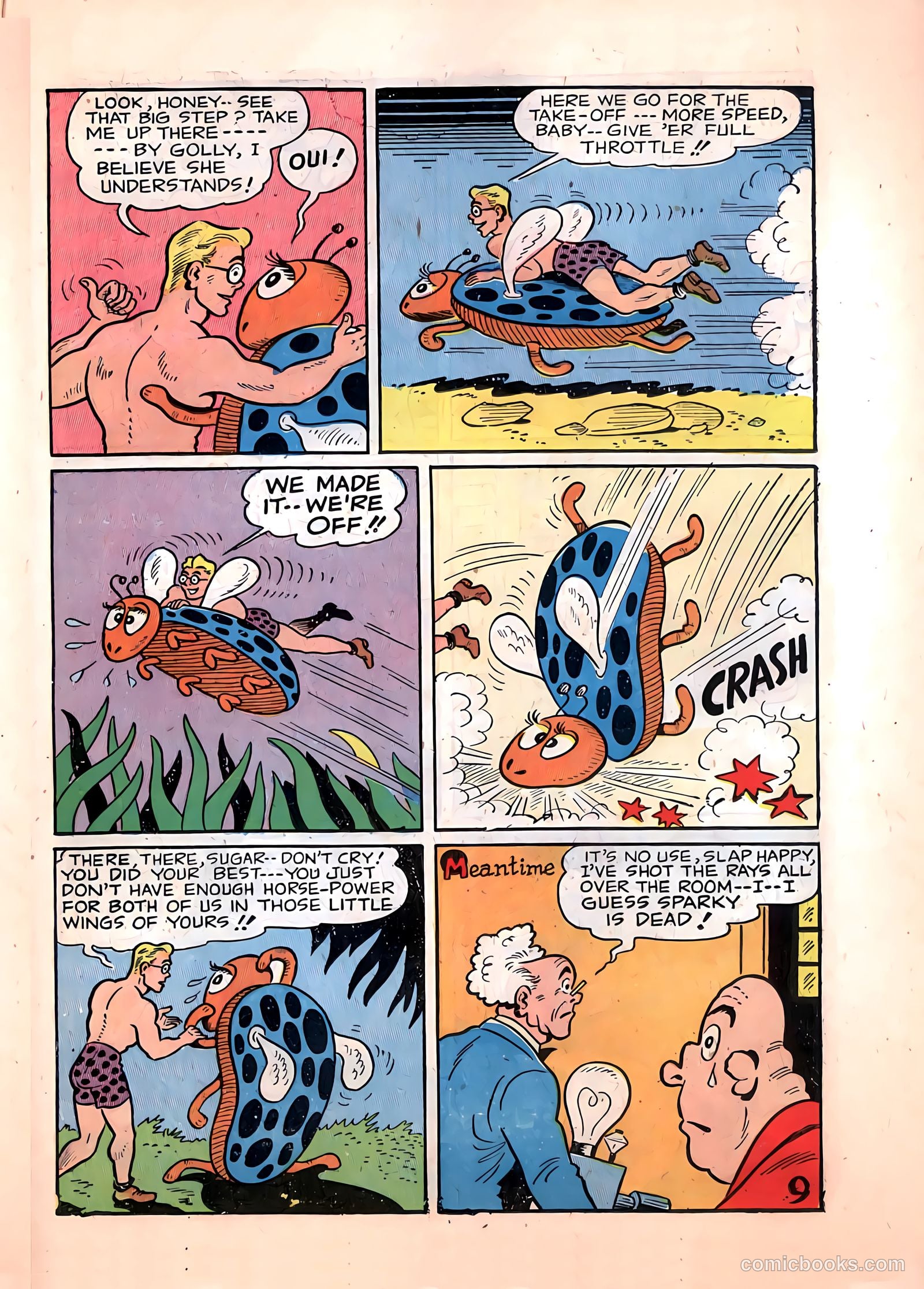 Sparky Watts #5 (1947) — page 33 of 52