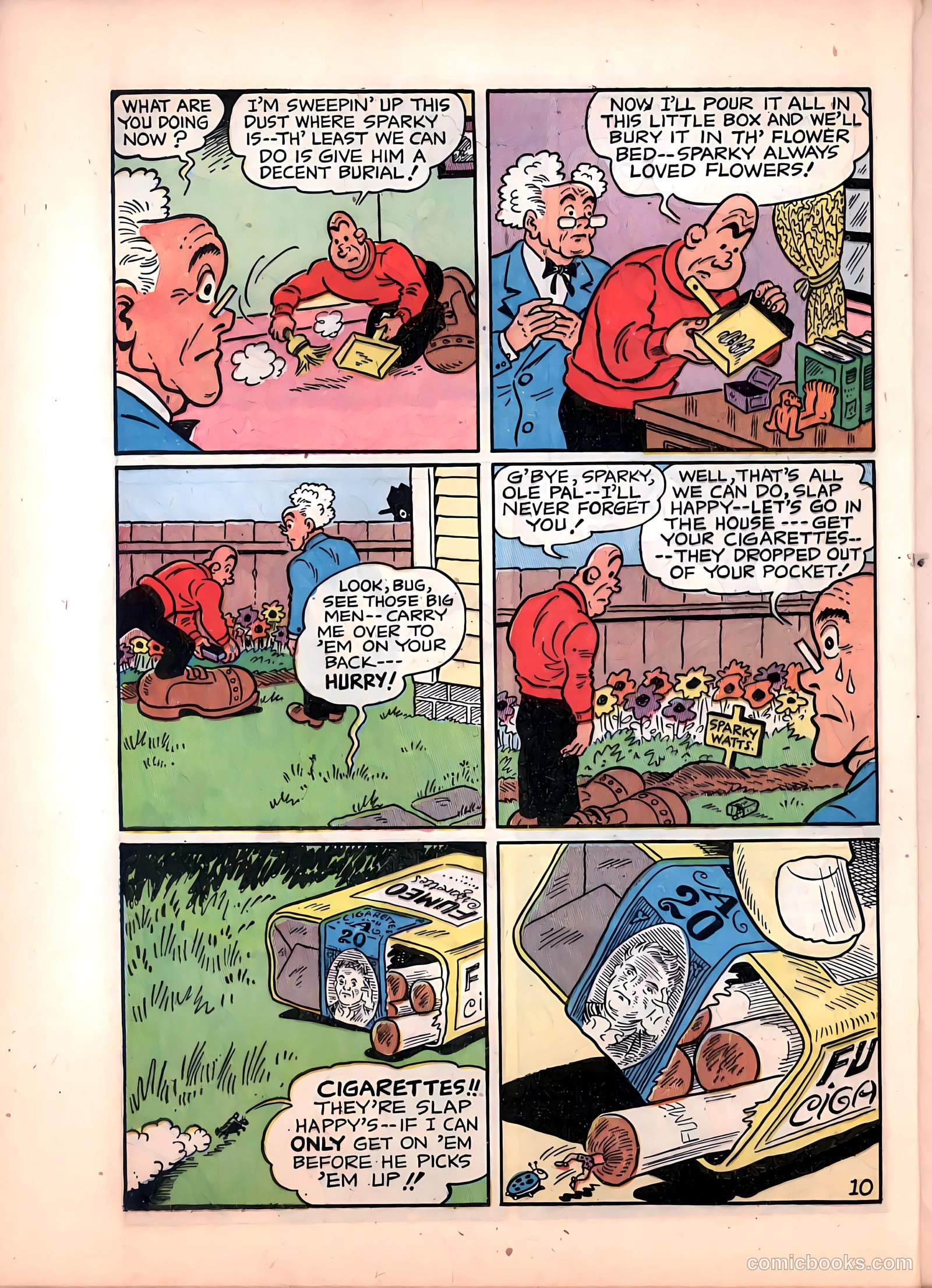 Sparky Watts #5 (1947) — page 34 of 52