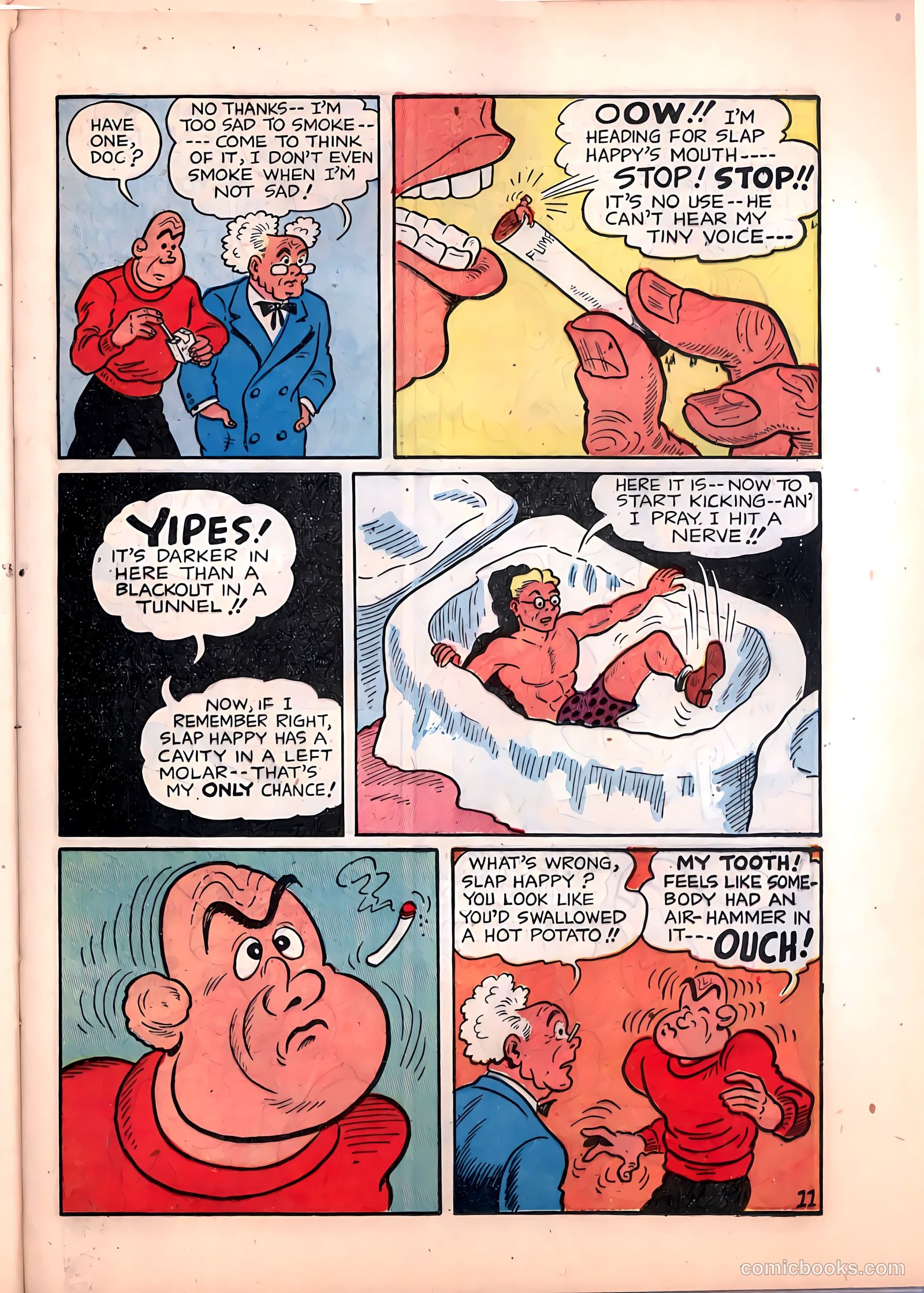 Sparky Watts #5 (1947) — page 35 of 52