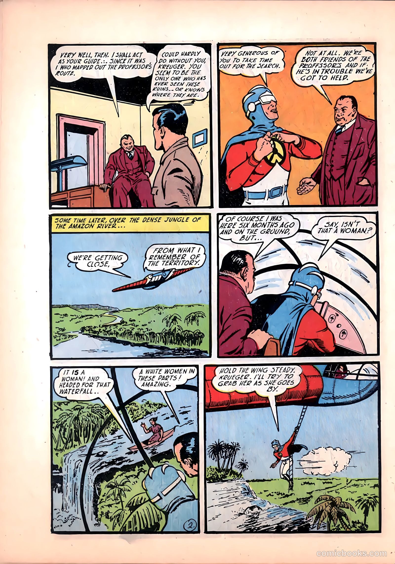 Sparky Watts #5 (1947) — page 38 of 52