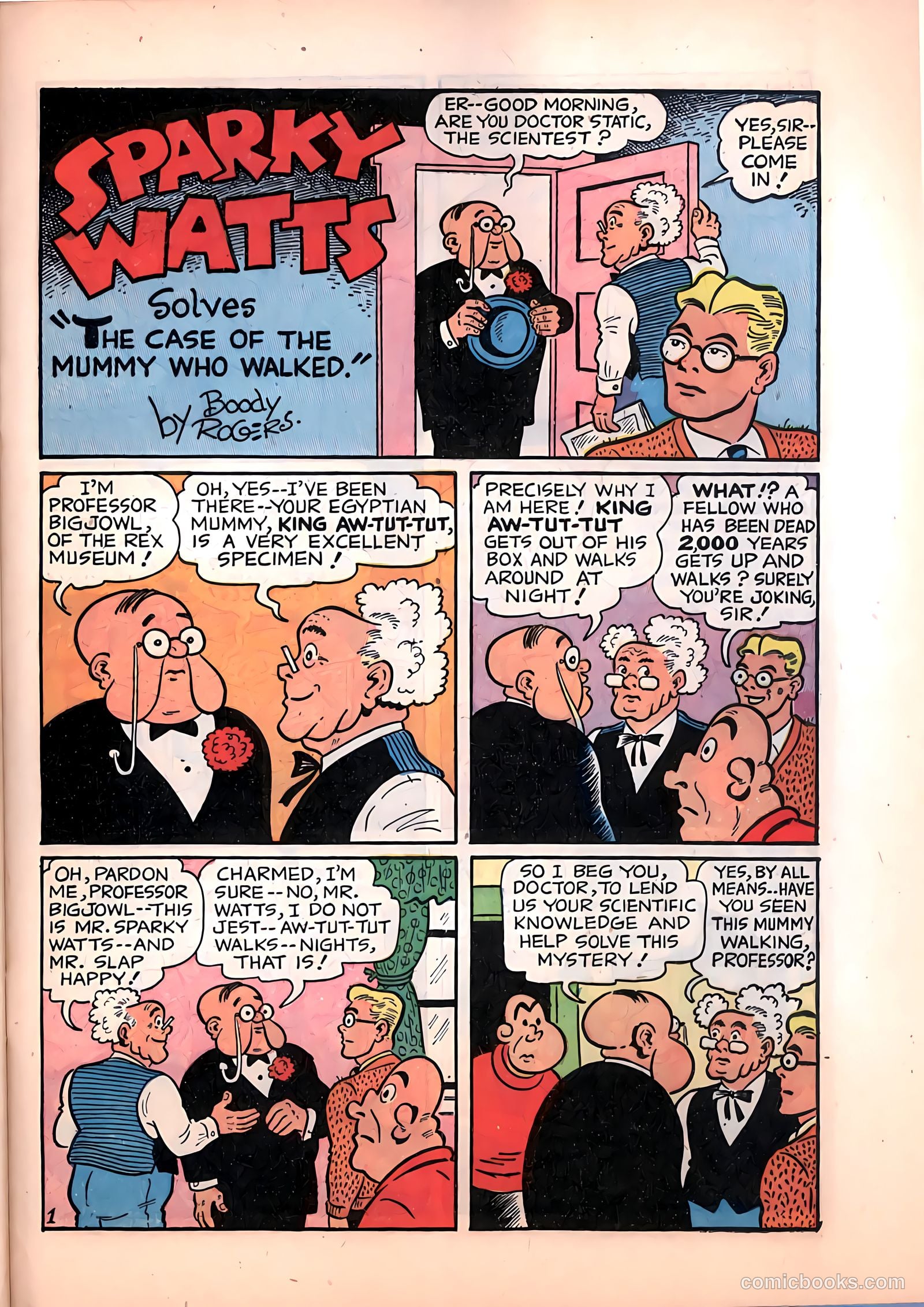 Sparky Watts #5 (1947) — page 43 of 52