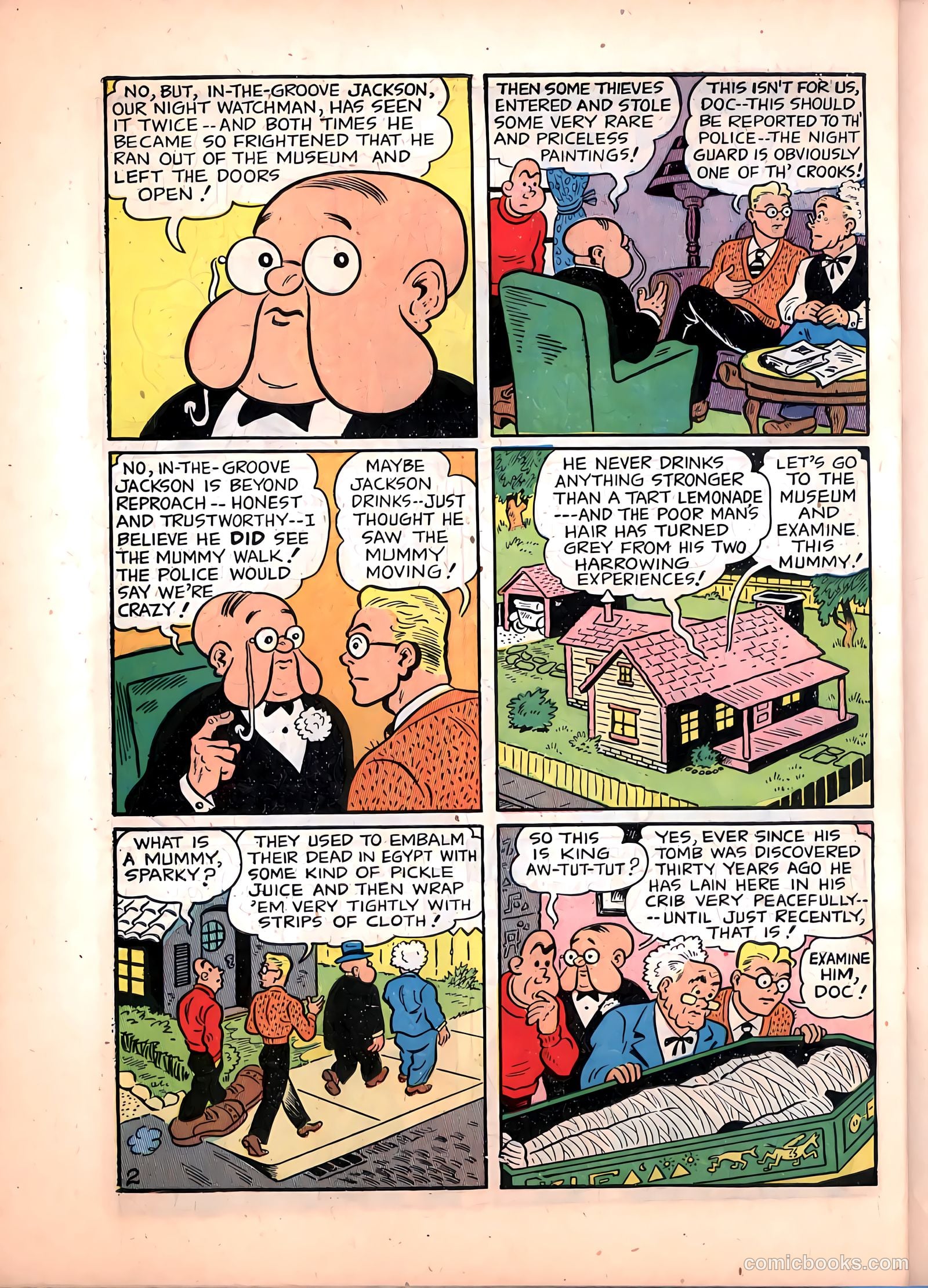 Sparky Watts #5 (1947) — page 44 of 52