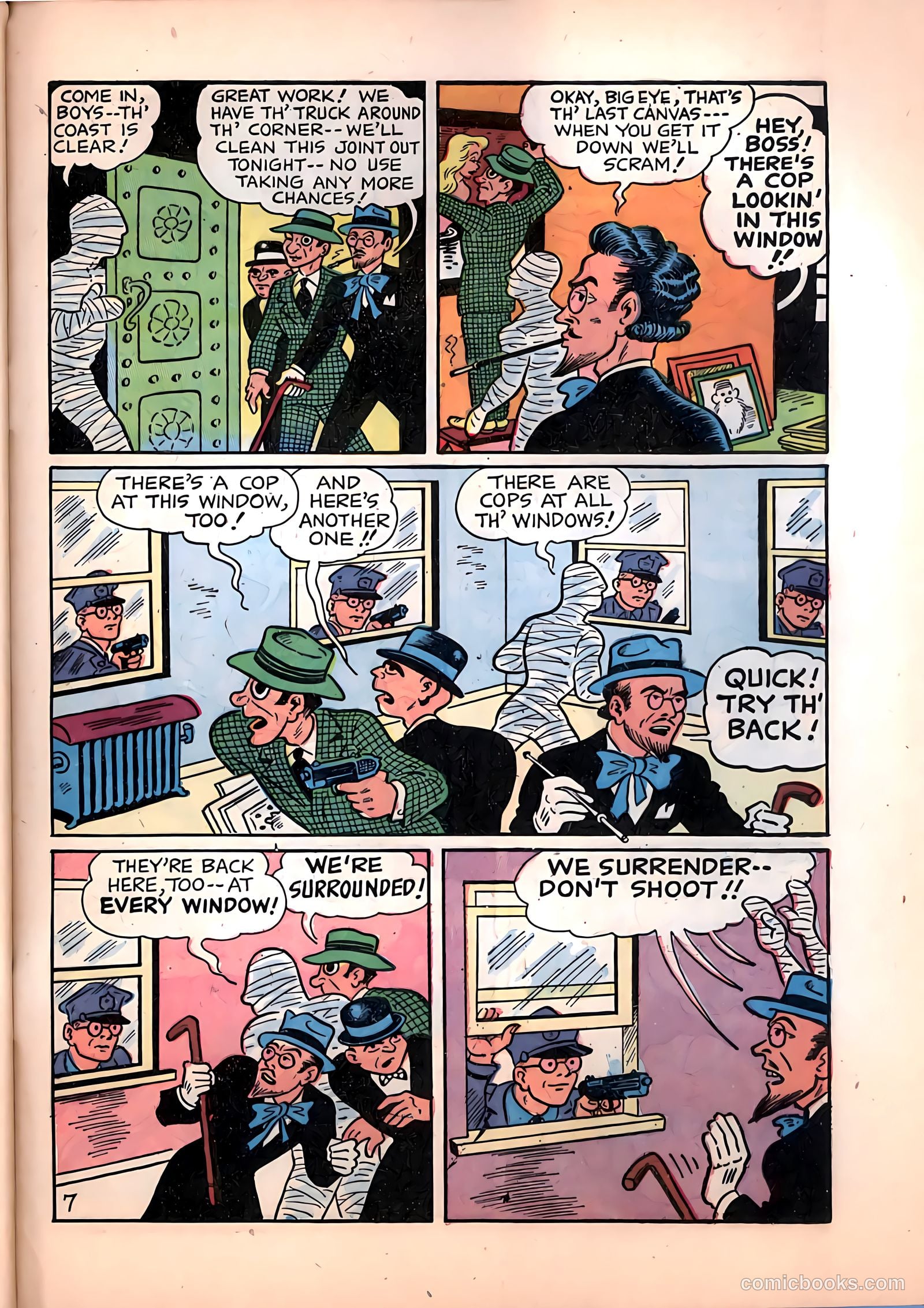 Sparky Watts #5 (1947) — page 49 of 52