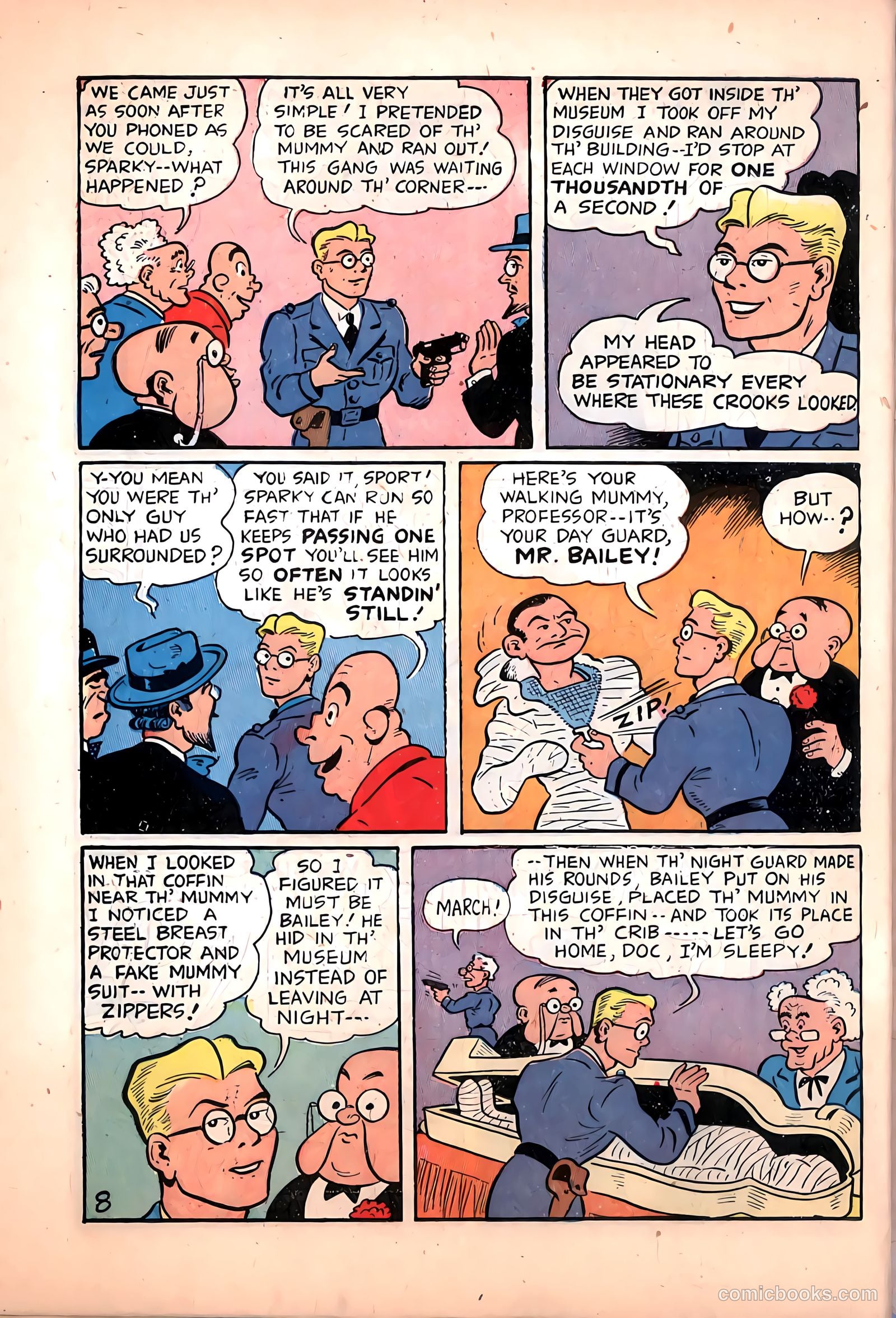 Sparky Watts #5 (1947) — page 50 of 52