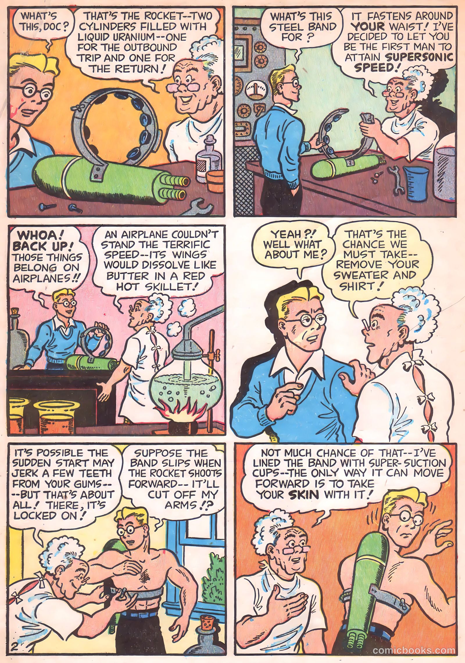 Sparky Watts #6 (1947) — page 4 of 52
