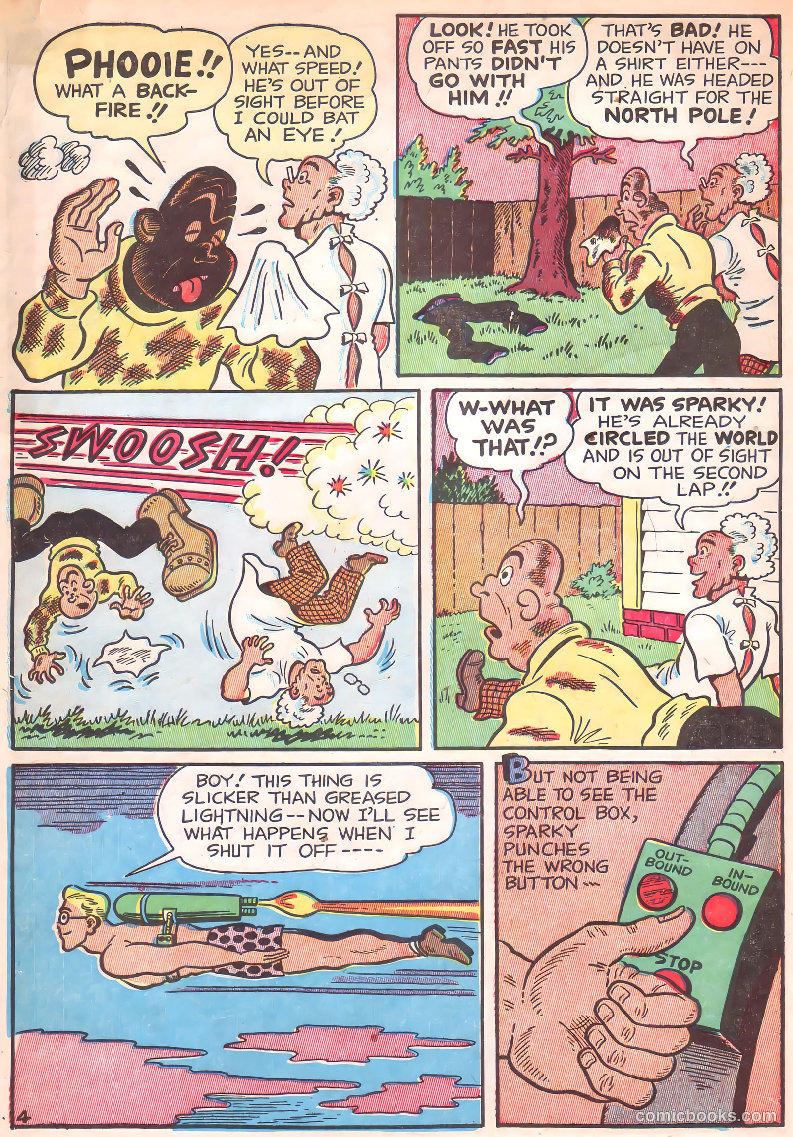 Sparky Watts #6 (1947) — page 6 of 52