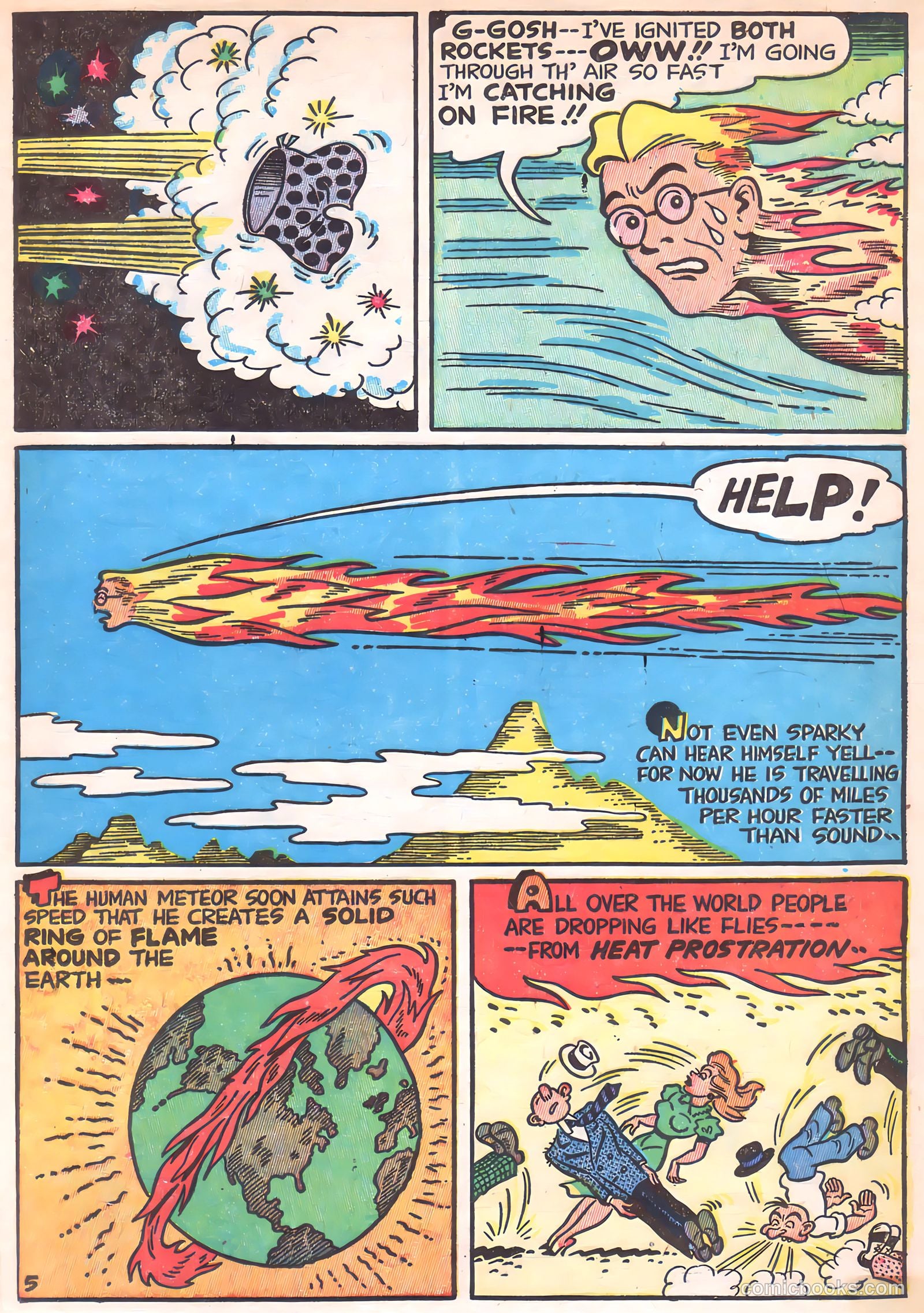 Sparky Watts #6 (1947) — page 7 of 52