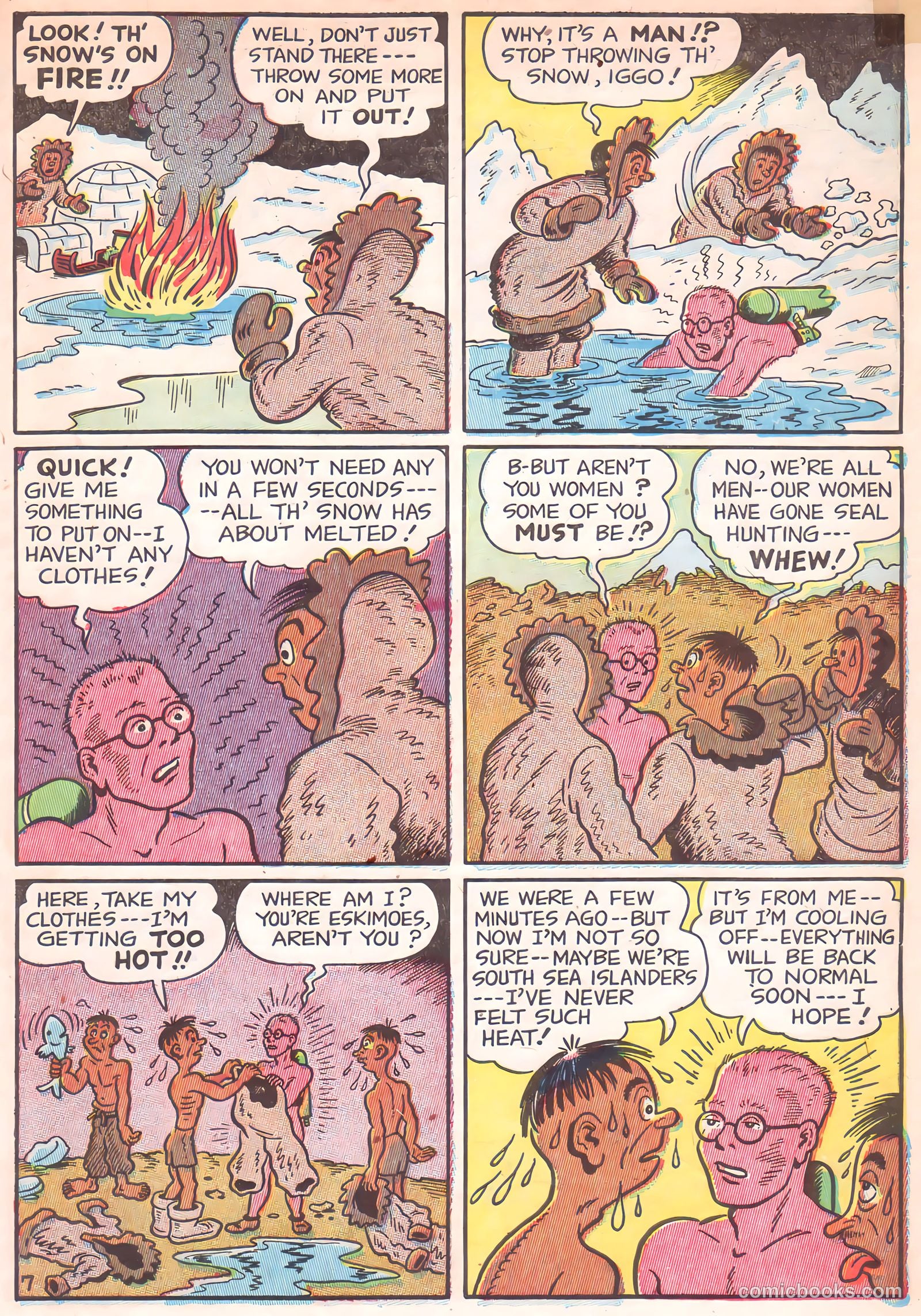 Sparky Watts #6 (1947) — page 9 of 52