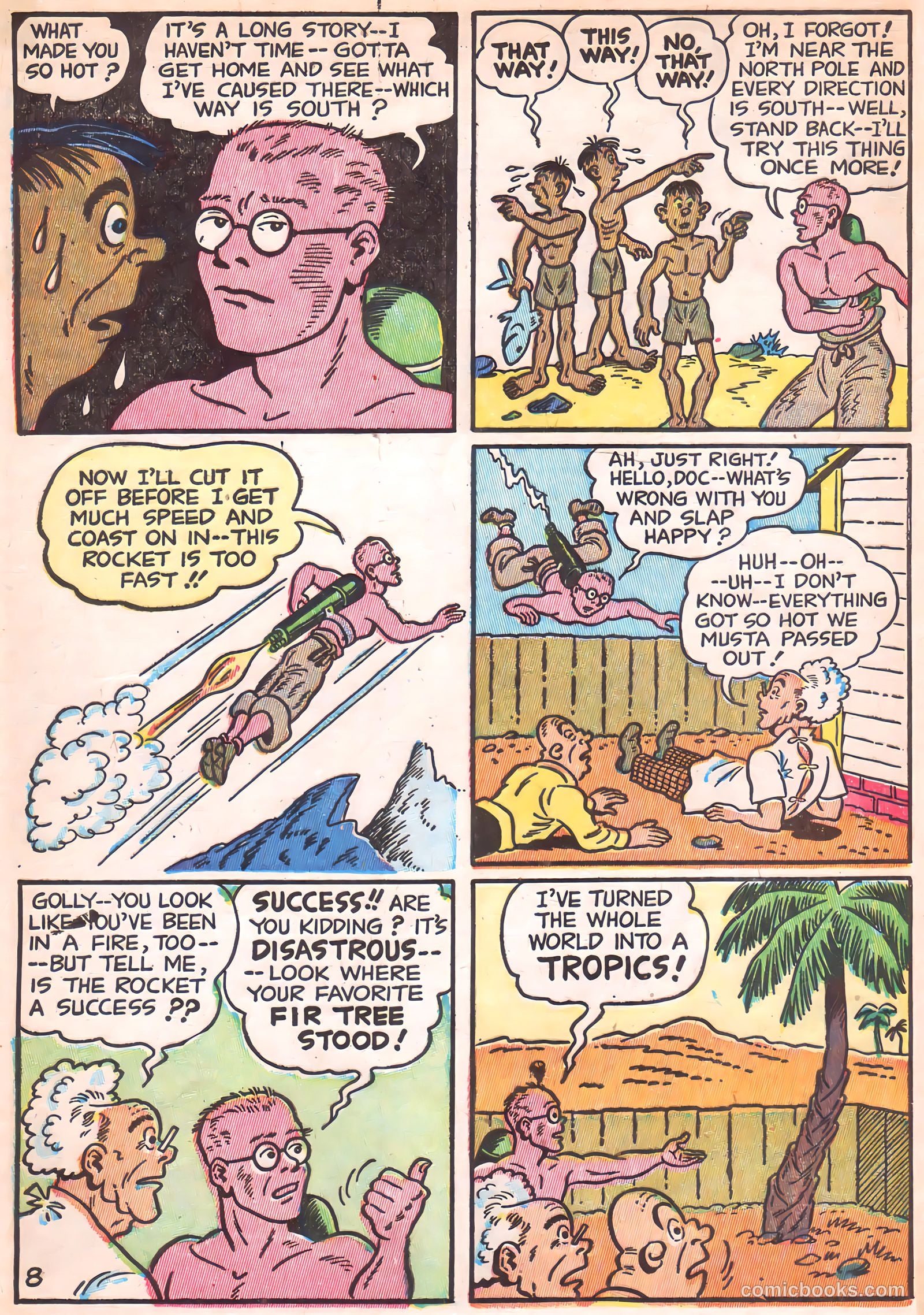 Sparky Watts #6 (1947) — page 10 of 52