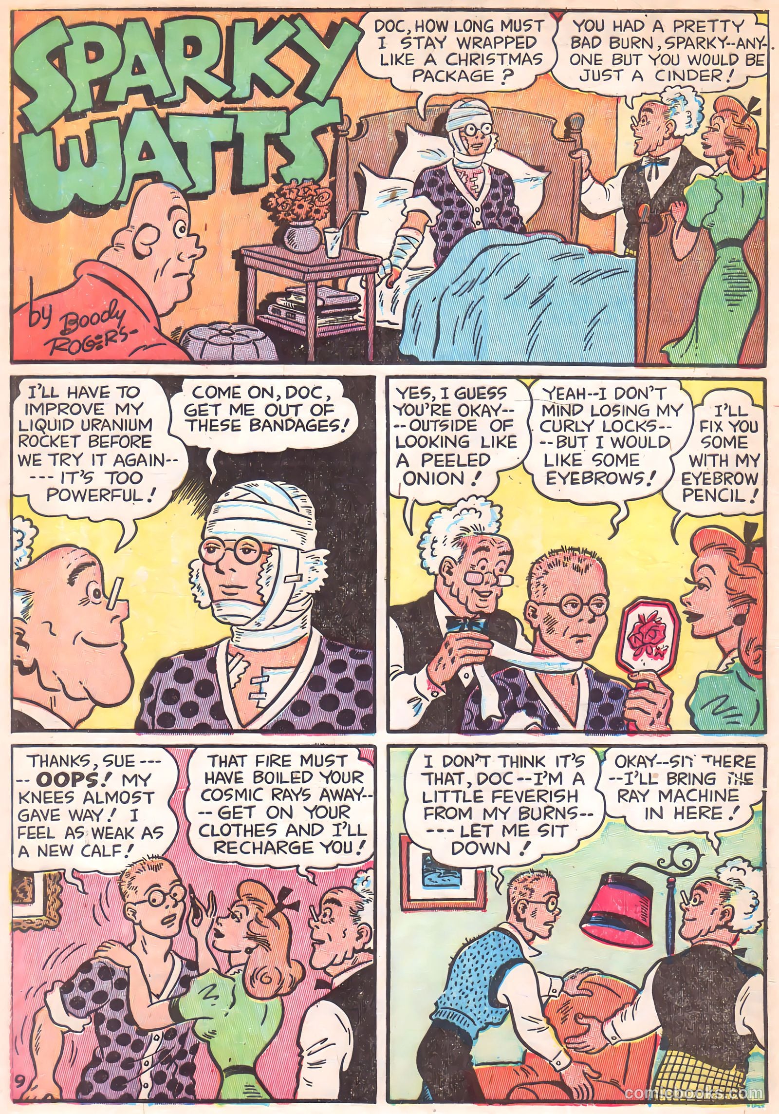 Sparky Watts #6 (1947) — page 11 of 52