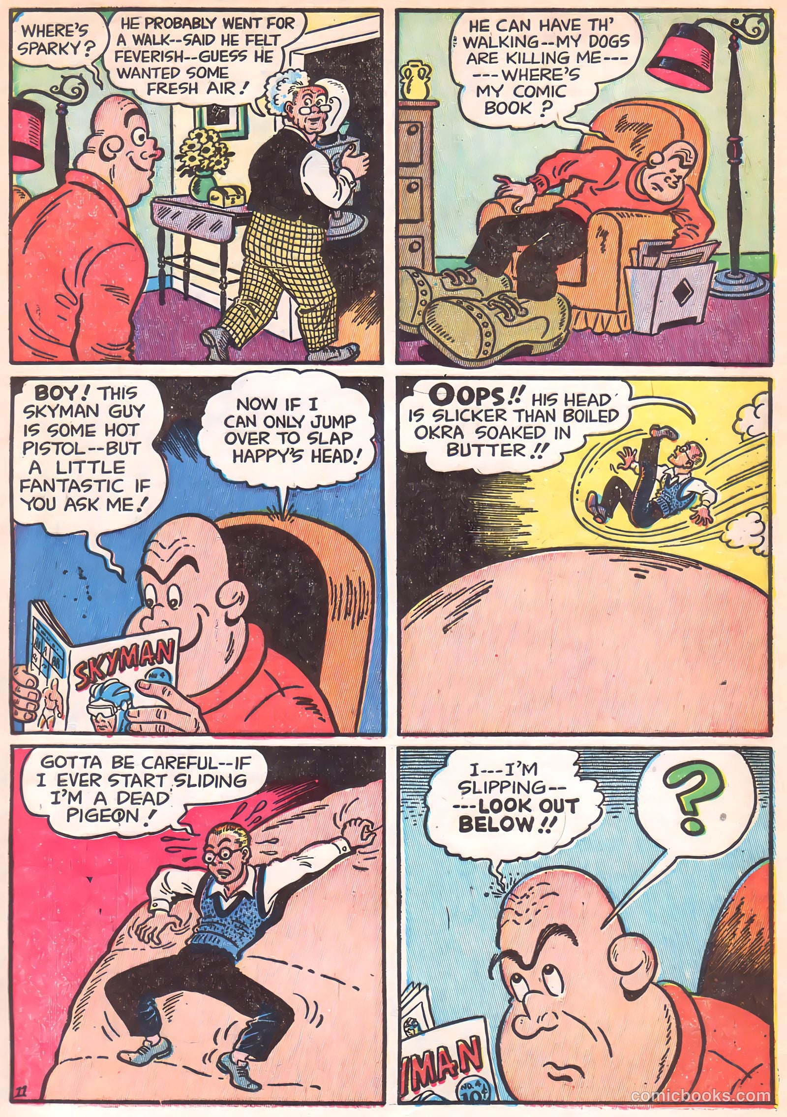 Sparky Watts #6 (1947) — page 13 of 52