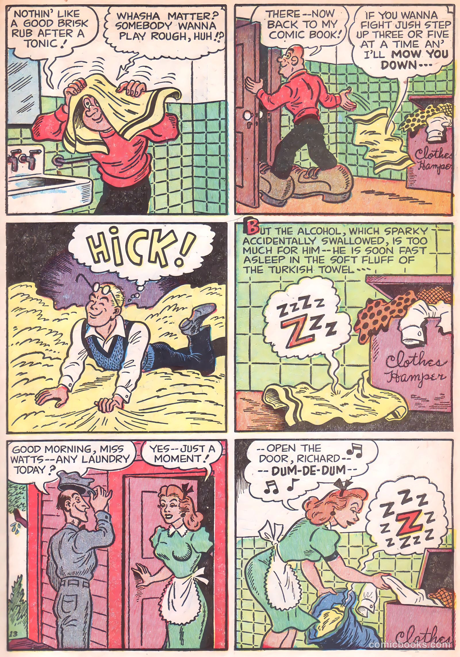 Sparky Watts #6 (1947) — page 15 of 52