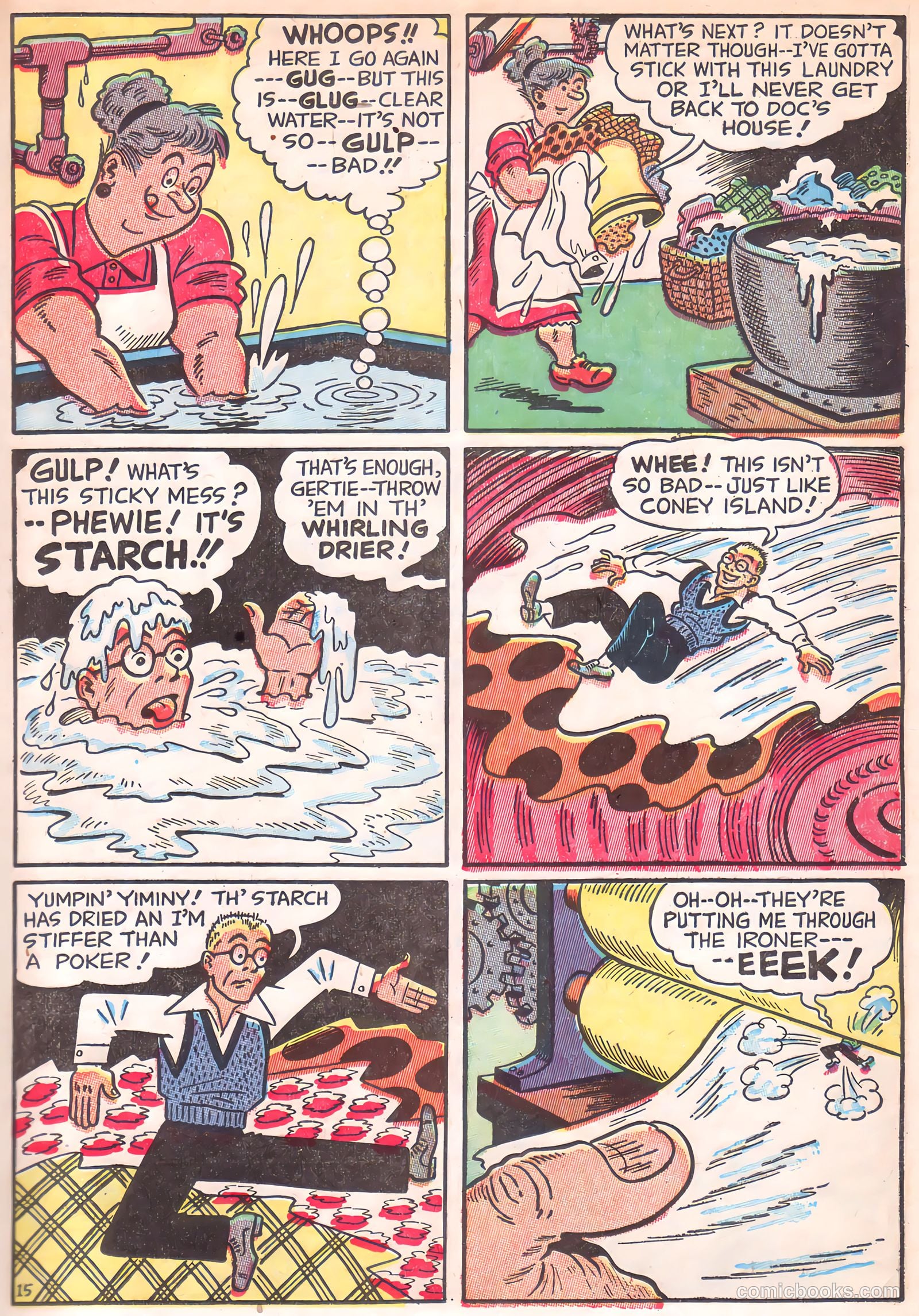 Sparky Watts #6 (1947) — page 17 of 52