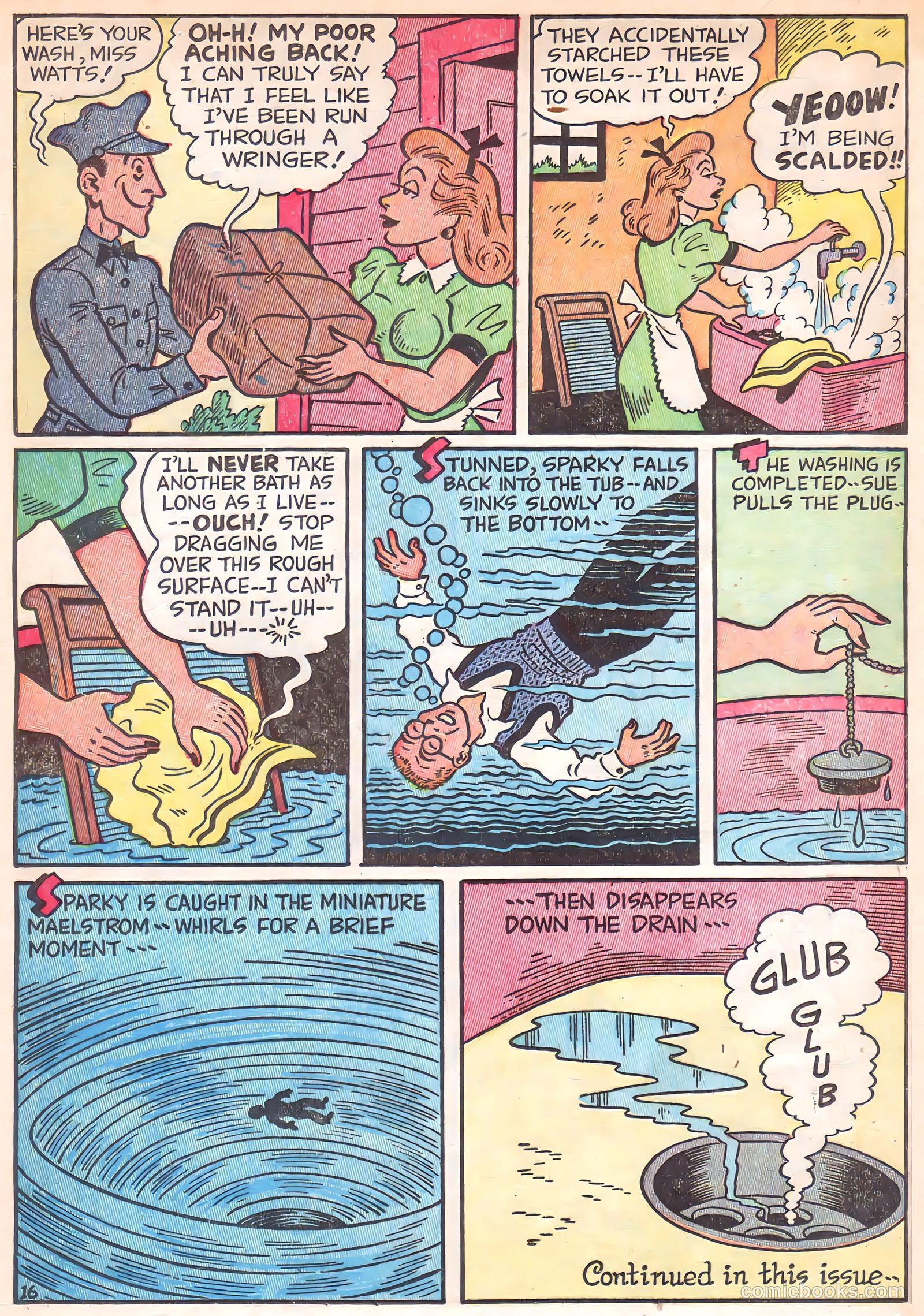 Sparky Watts #6 (1947) — page 18 of 52