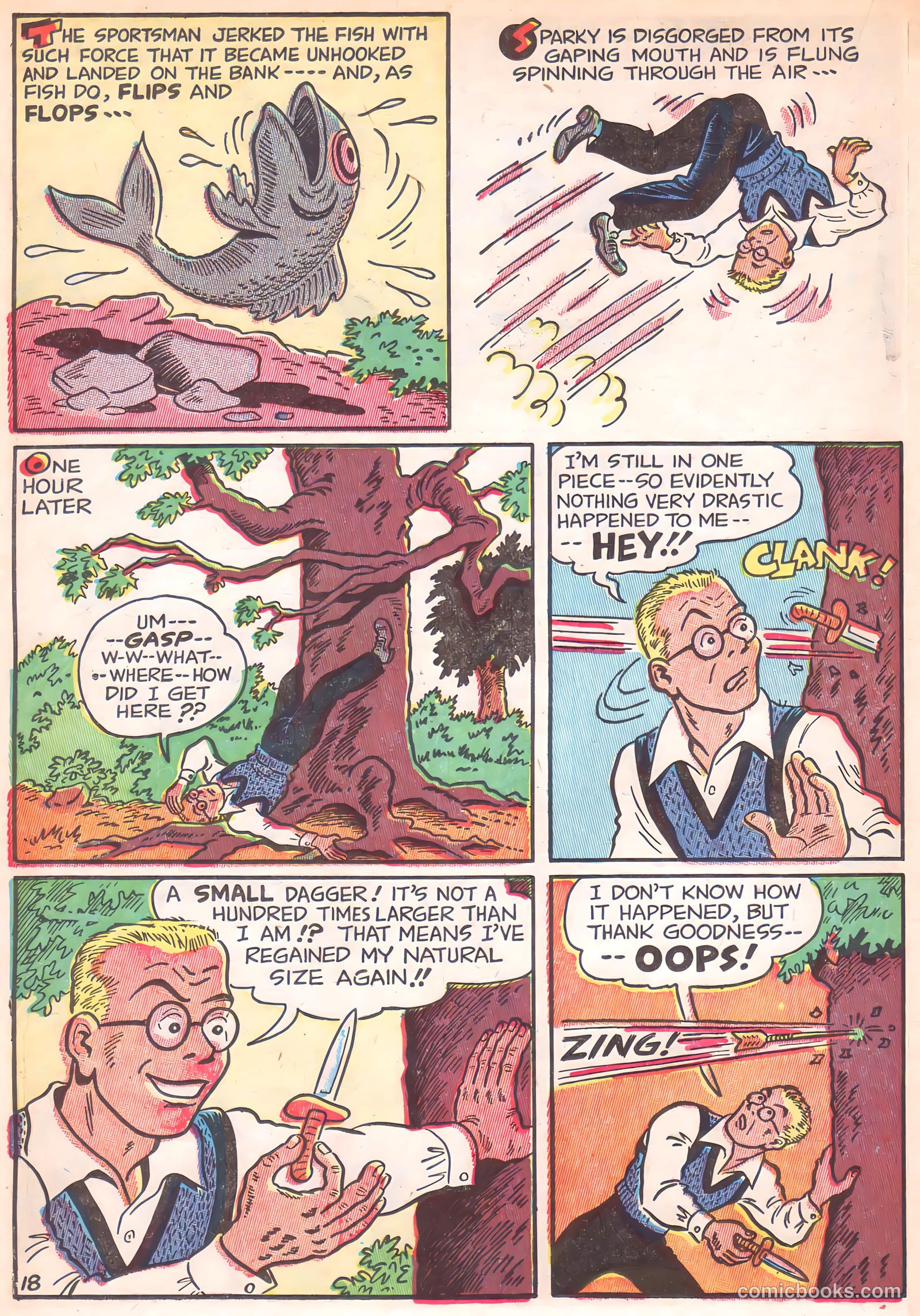 Sparky Watts #6 (1947) — page 20 of 52