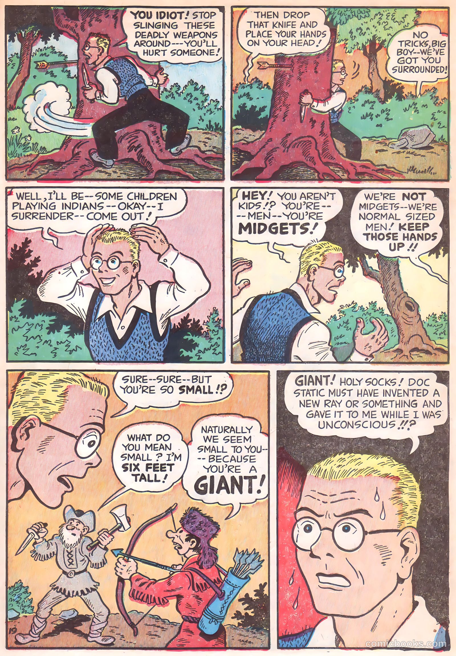 Sparky Watts #6 (1947) — page 21 of 52