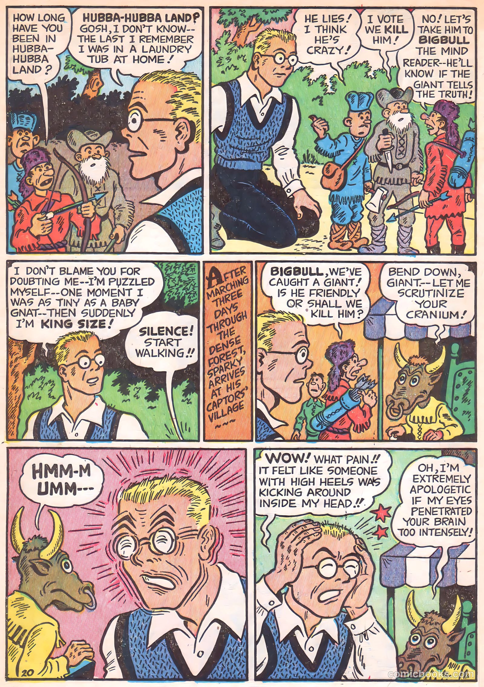 Sparky Watts #6 (1947) — page 22 of 52