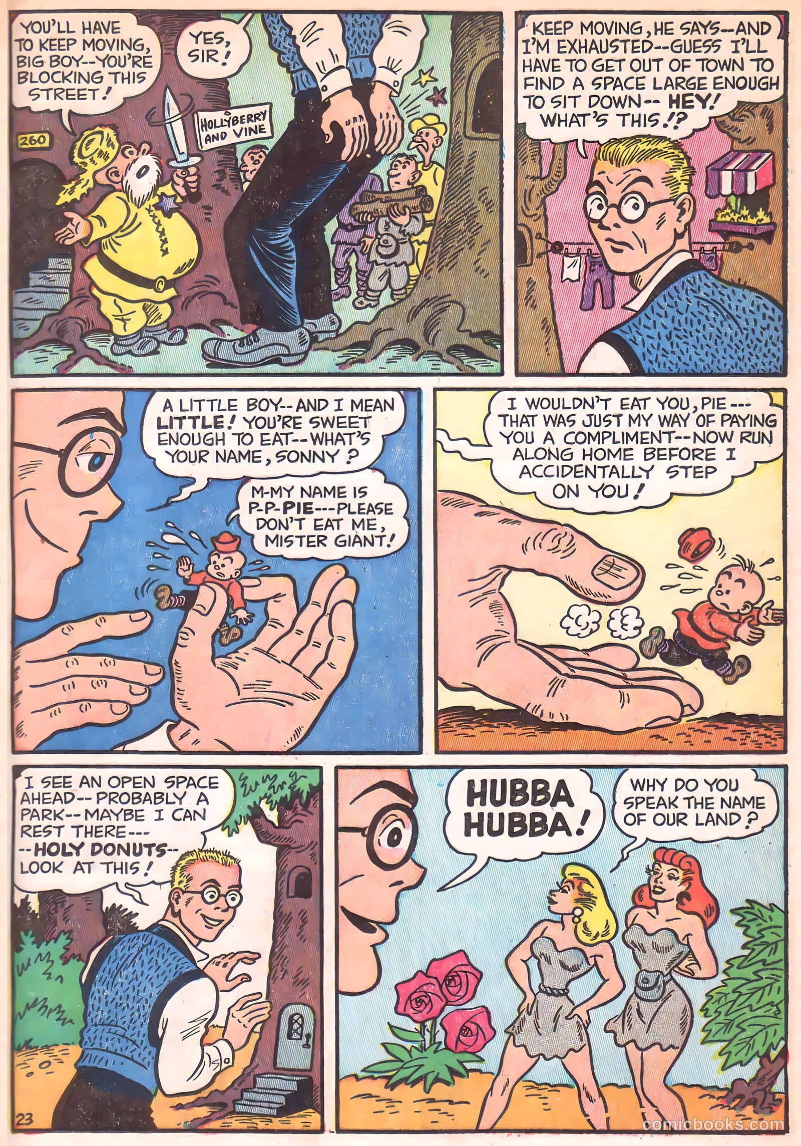 Sparky Watts #6 (1947) — page 25 of 52
