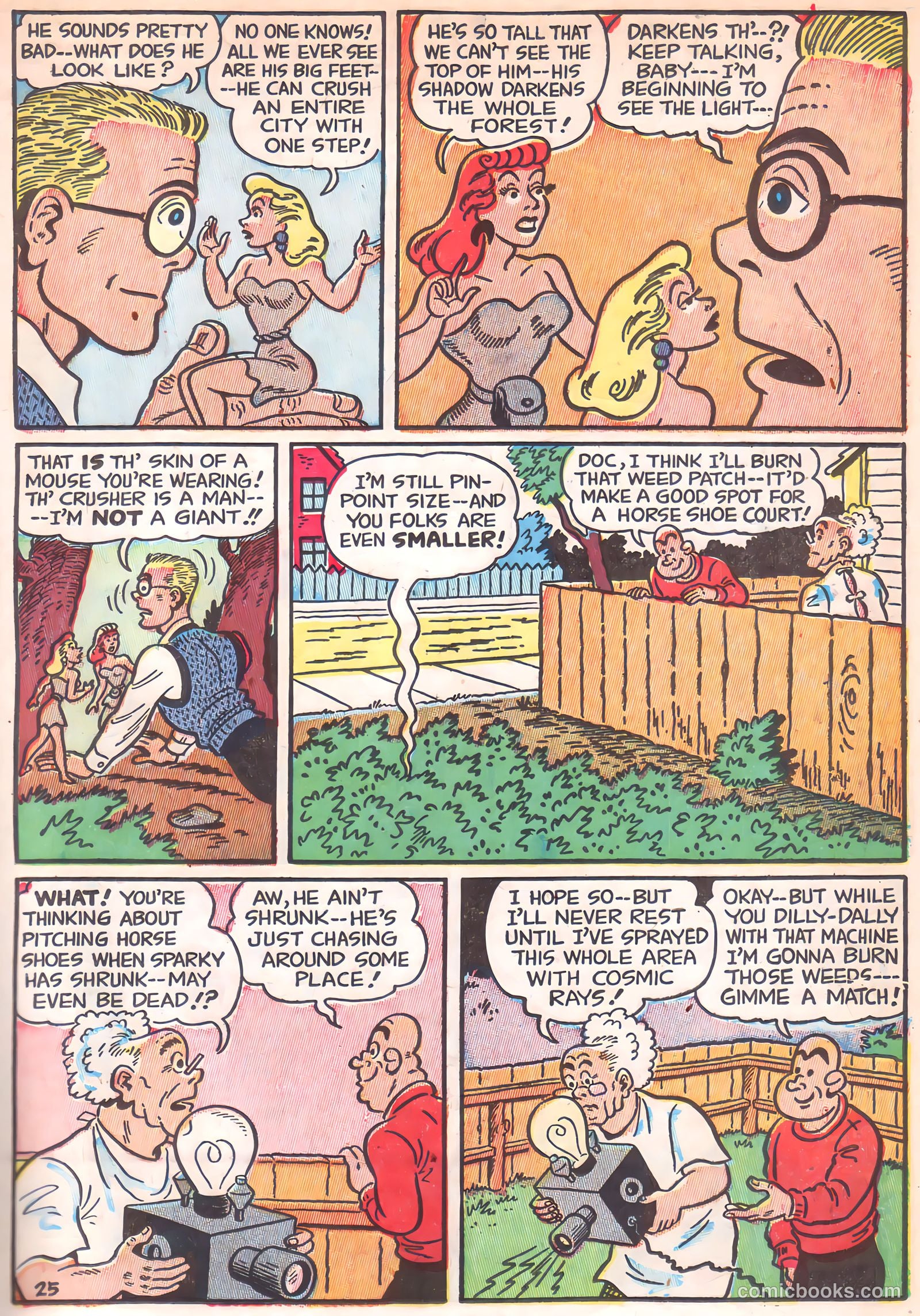 Sparky Watts #6 (1947) — page 27 of 52
